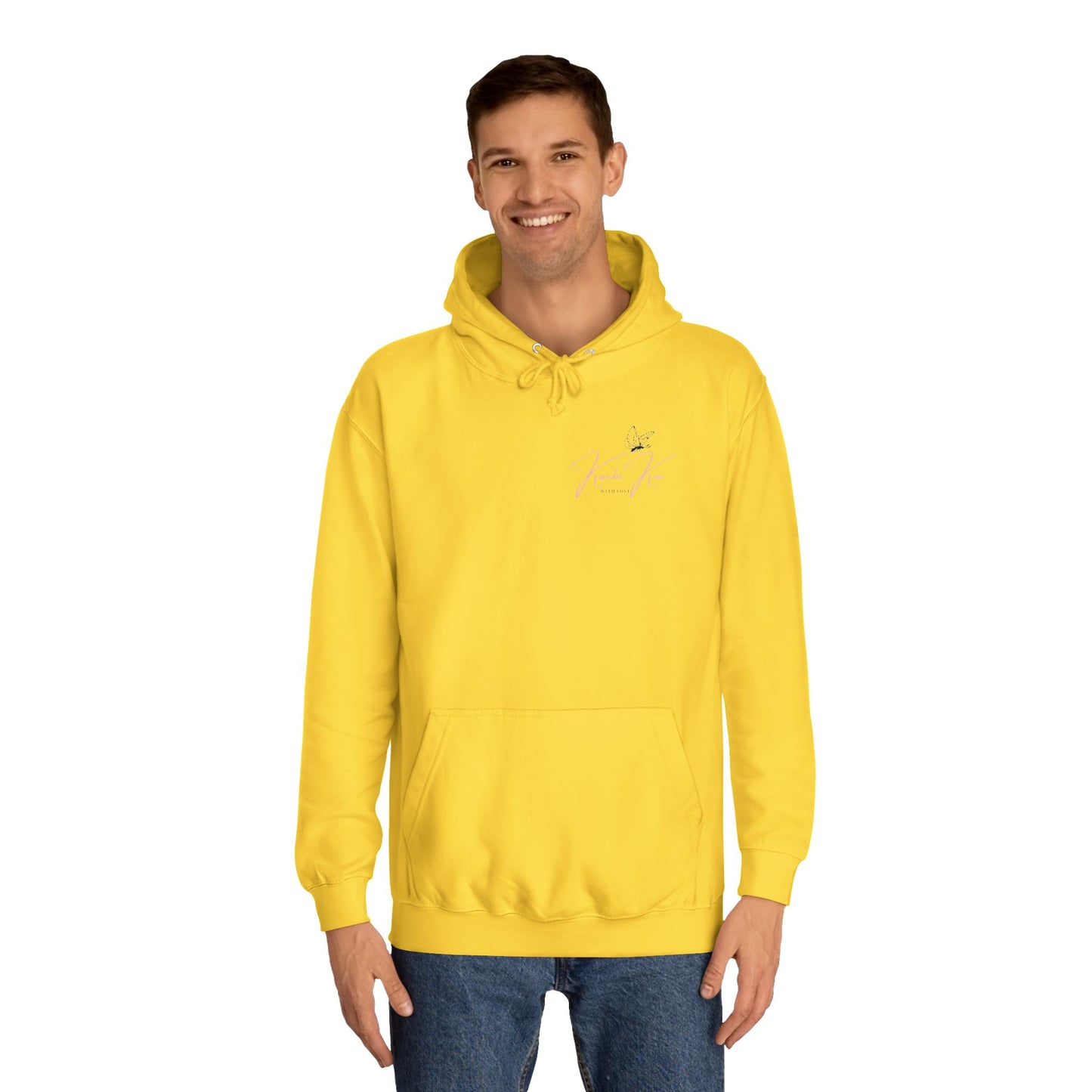 Butterfly Dream Unisex College Hoodie - Stylish Comfort for Every Occasion