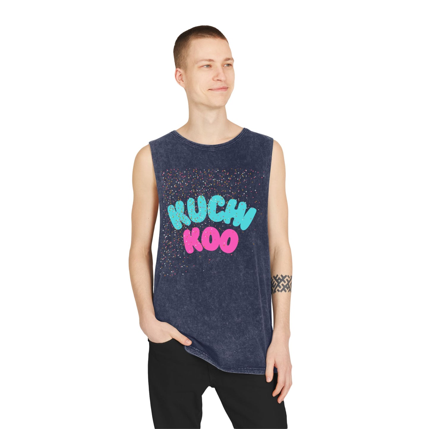 Unisex Stonewash Tank Top