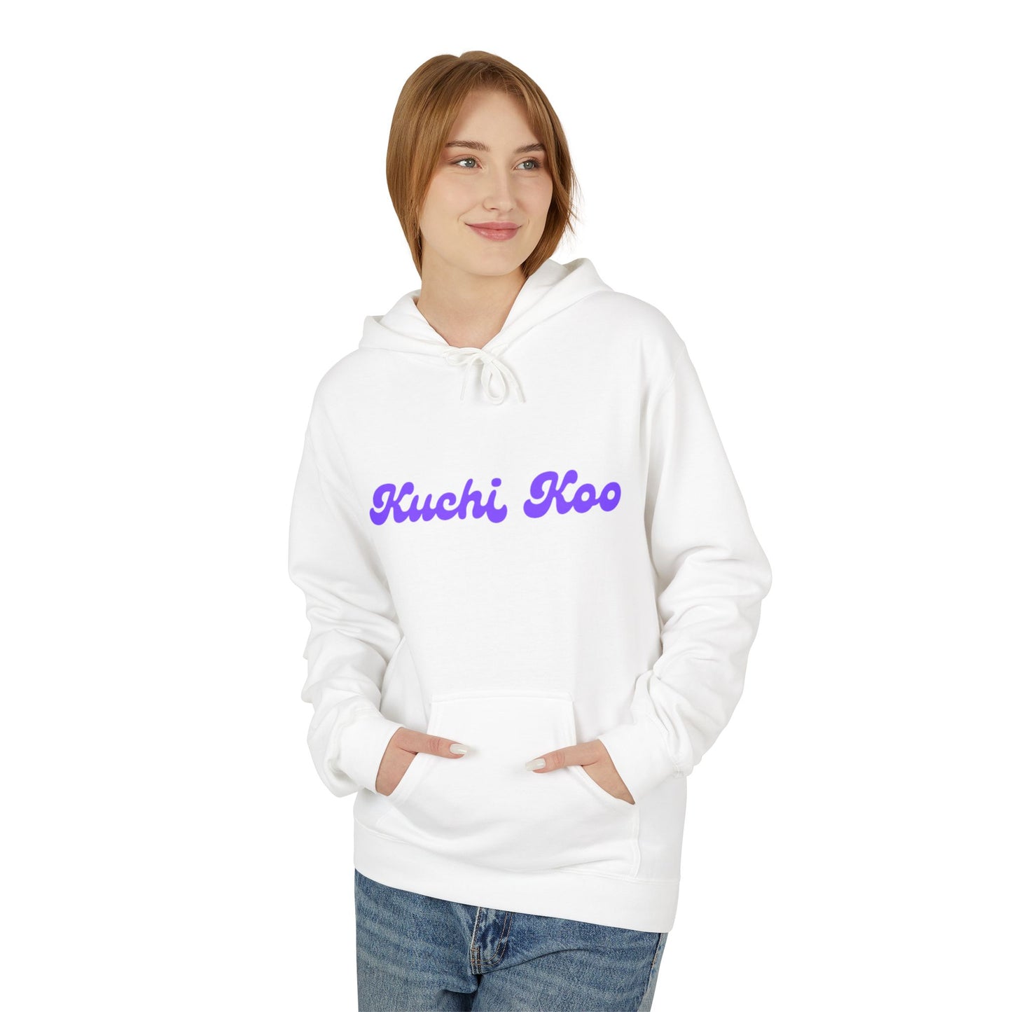 Cozy ‘Kuchi Koo’ Unisex Fleece Hoodie | Fun & Relaxed Style