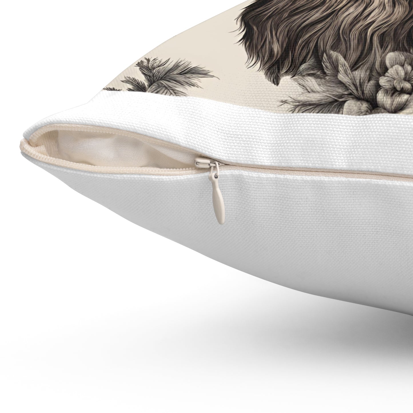 Rustic Deer Square Pillow for Cozy Home Decor