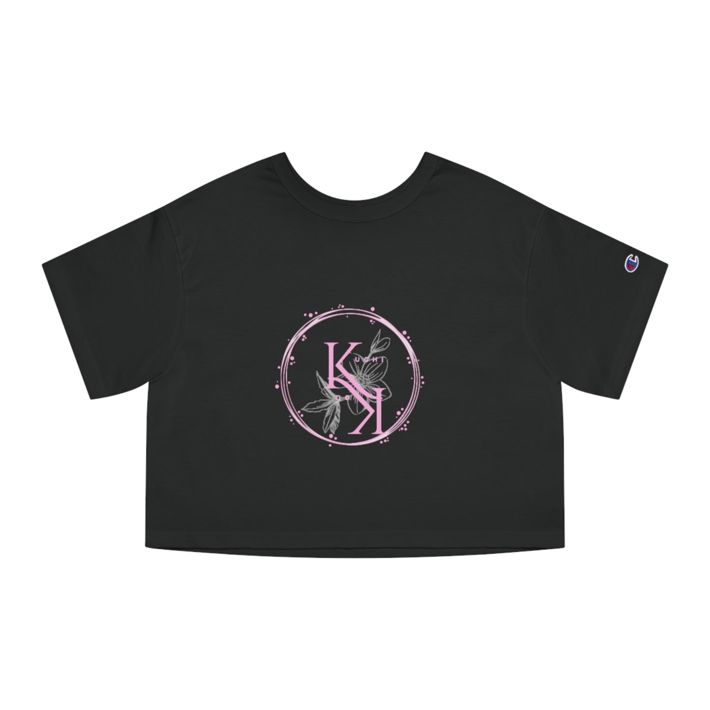 Heritage Floral Cropped T-Shirt for Women - Casual Chic Style