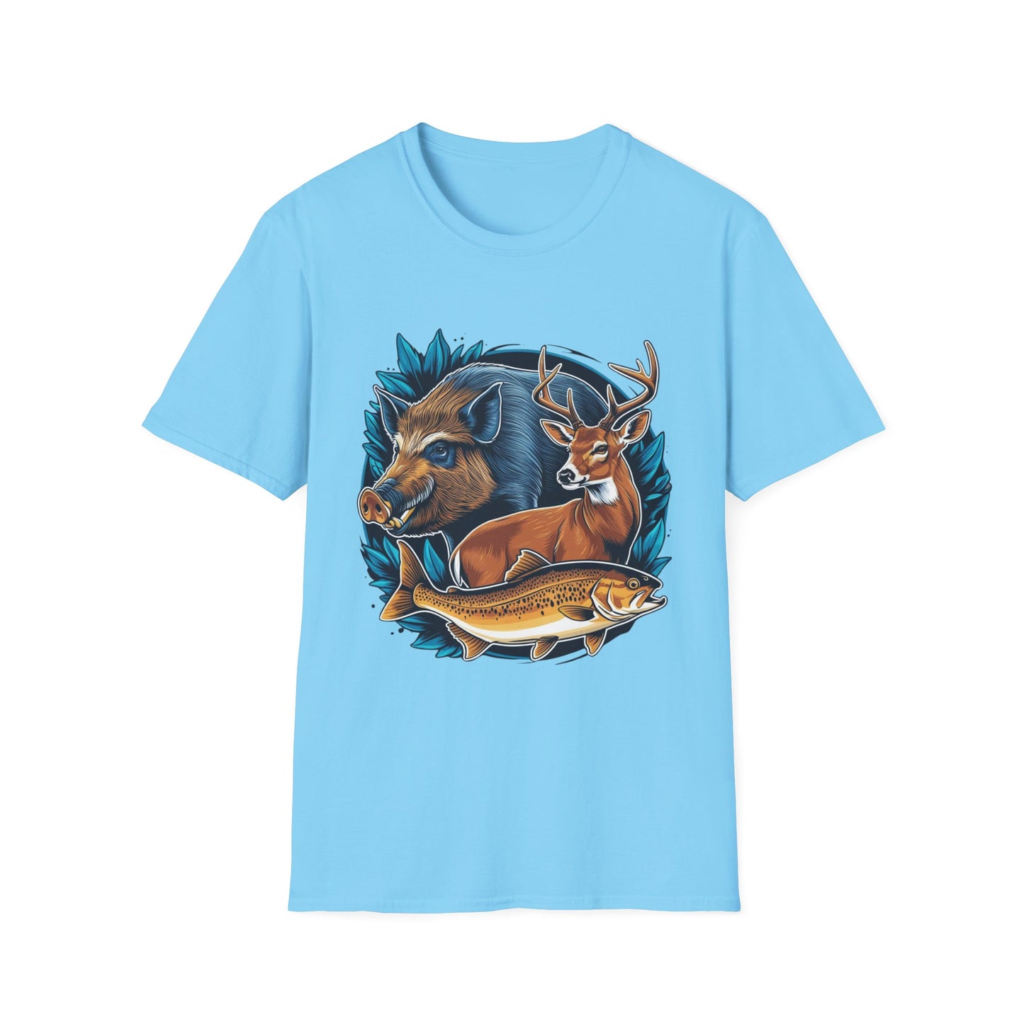 The BIG 3 Softstyle T-Shirt Hunting design