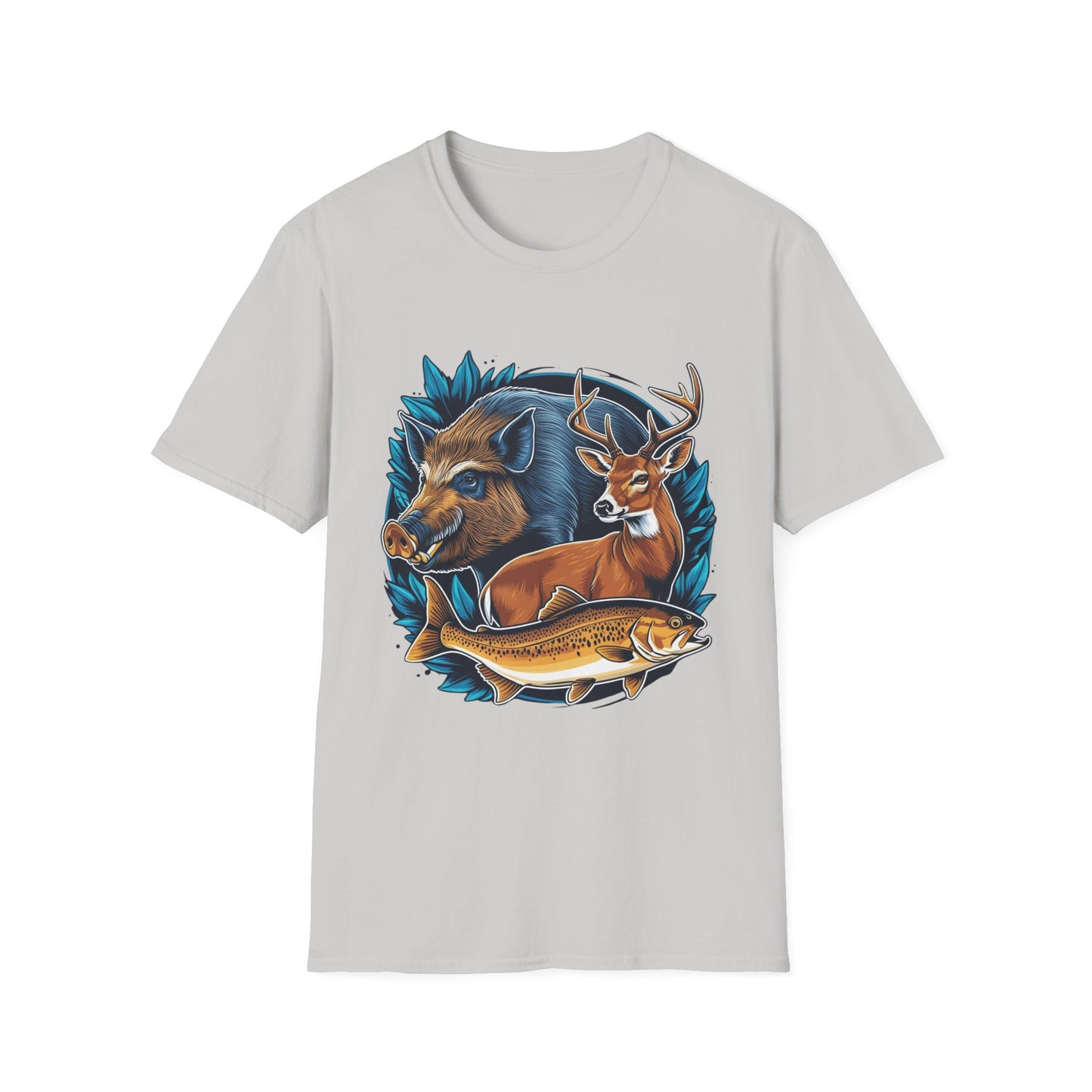 The BIG 3 Softstyle T-Shirt Hunting design