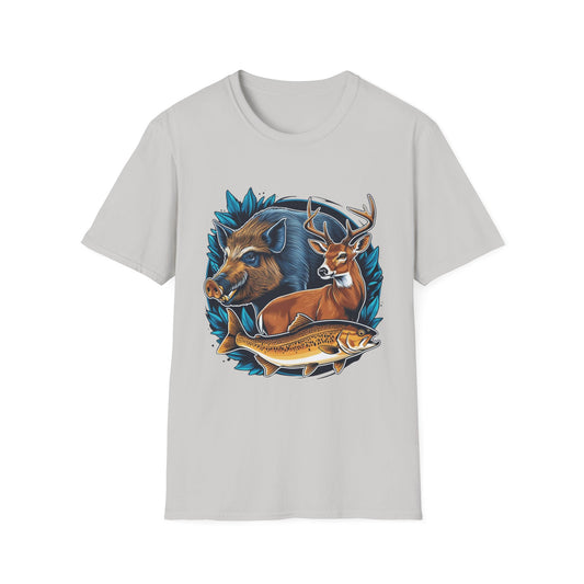 The BIG 3 Softstyle T-Shirt Hunting design