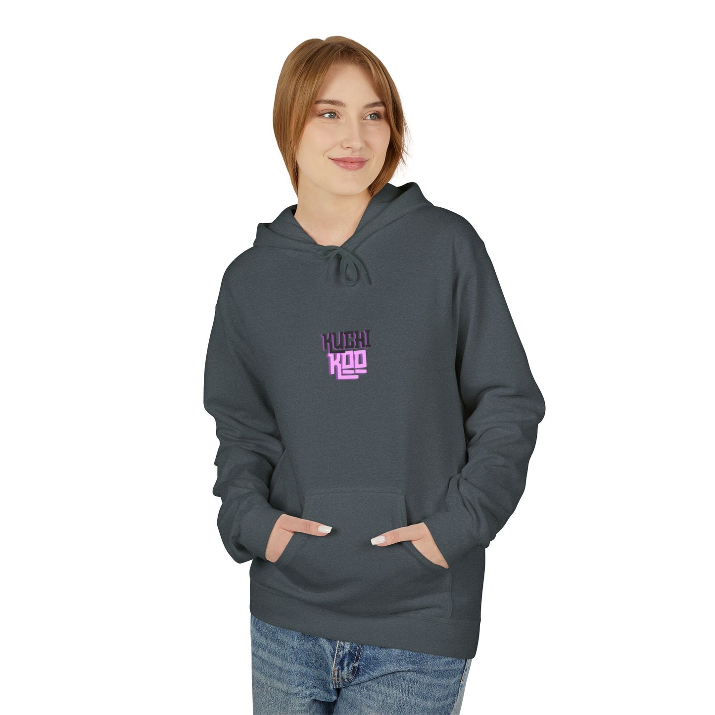 KUCHI KOO Unisex Midweight Hoodie - Vibrant and Cozy Fleece for Everyday Comfort