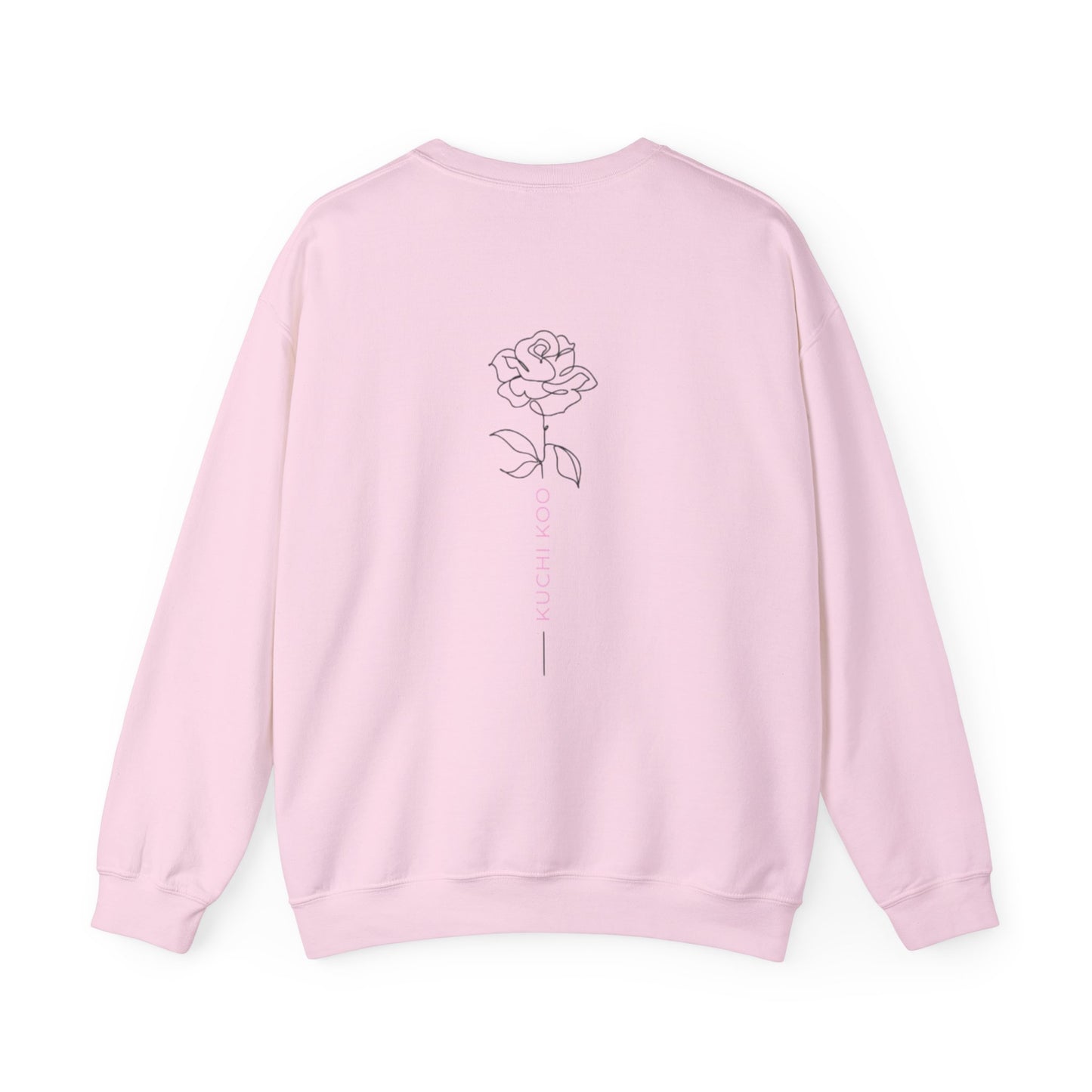 Crewneck Sweatshirt - Floral Rose Design, Cozy and Stylish for Everyday