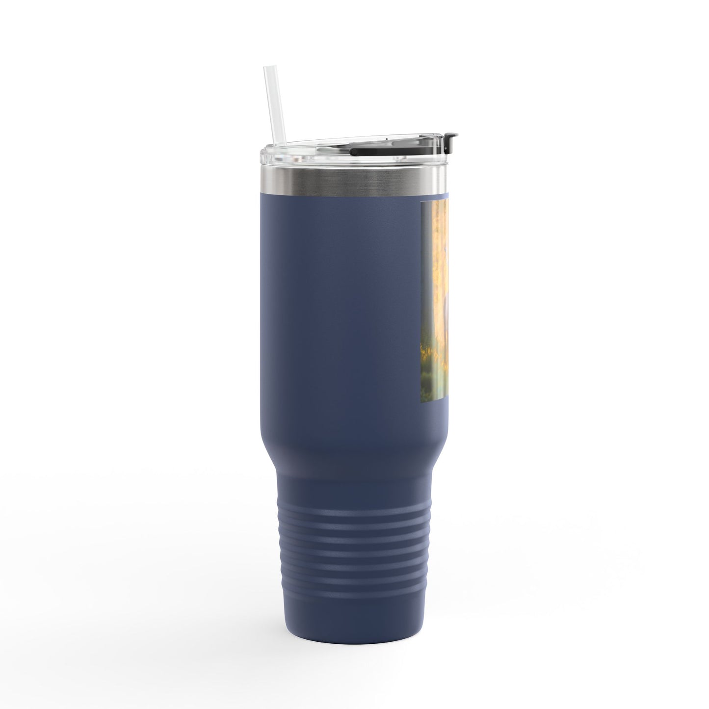 Wildlife Insulated Travel Mug - 40oz with Deer Design