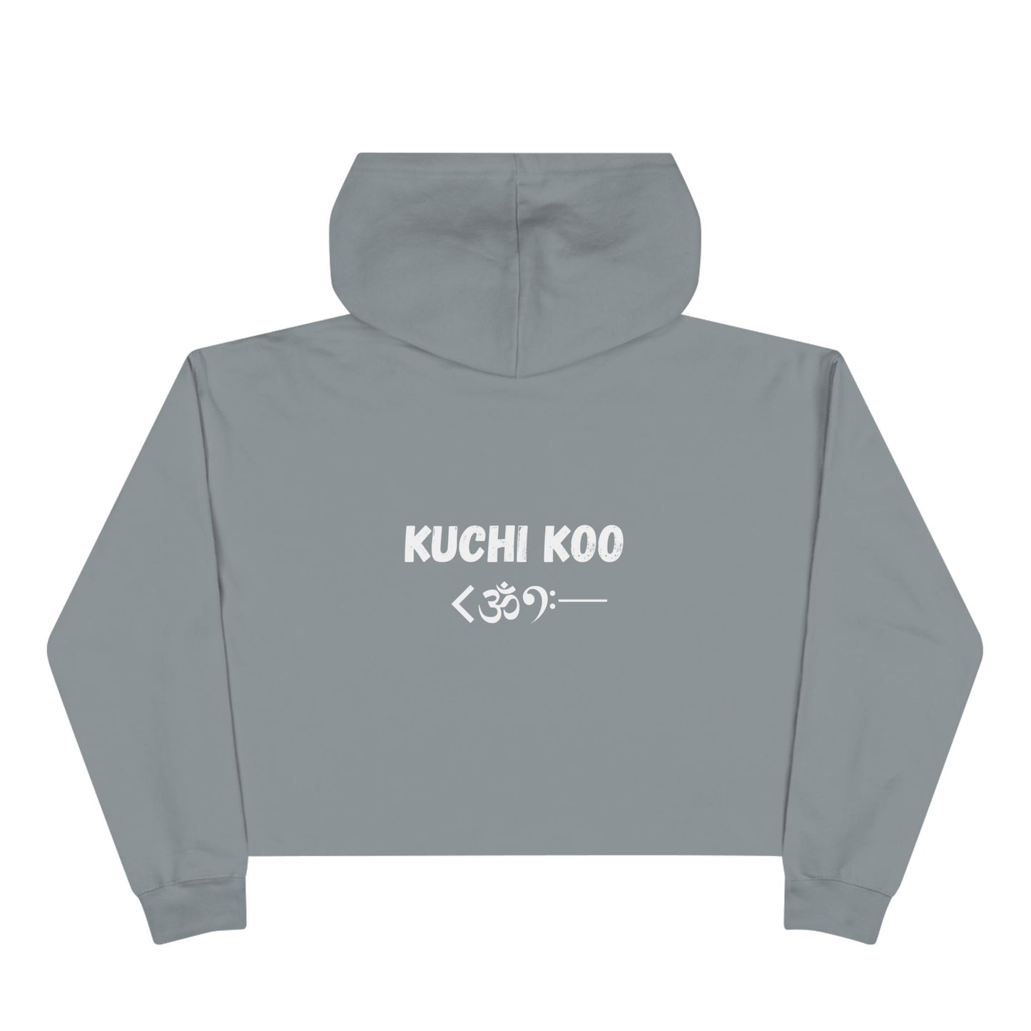 Casual Crop Hoodie - Kuchi koo Design for Comfortable Everyday Style
