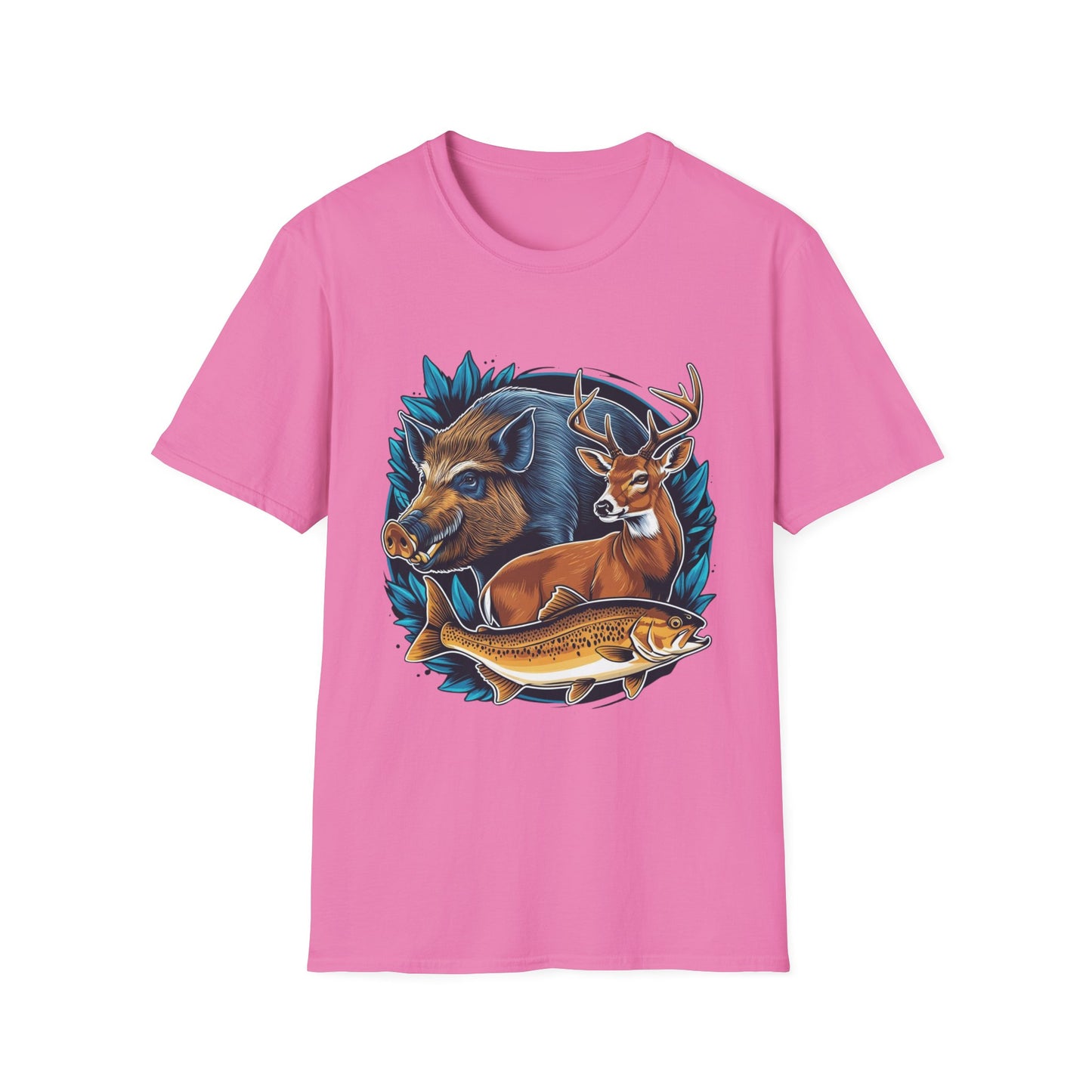 The BIG 3 Softstyle T-Shirt Hunting design