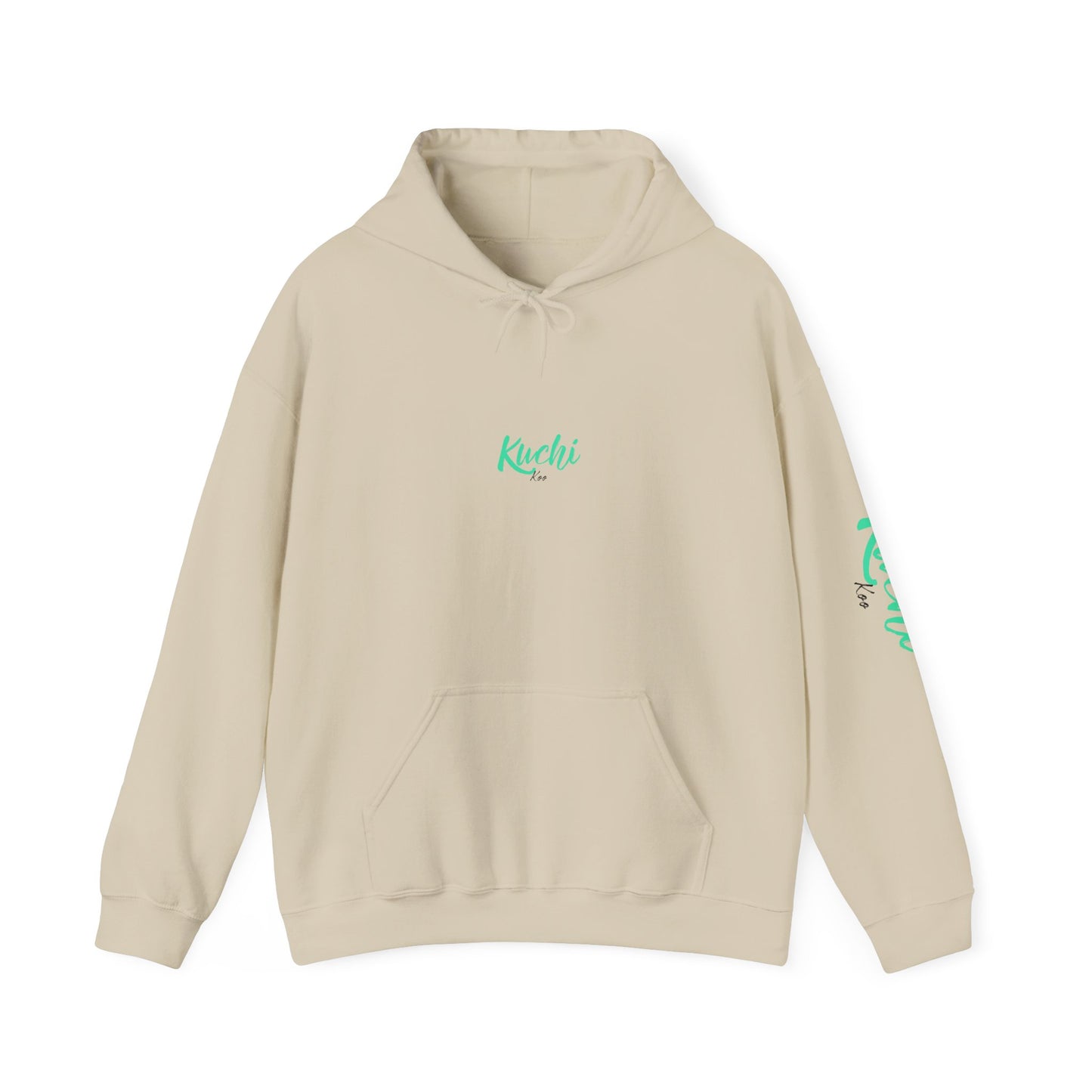 Kuchi Koo Unisex Heavy Blend™ Hooded Sweatshirt - Cozy and Stylish Black Pullover for Everyday Wear