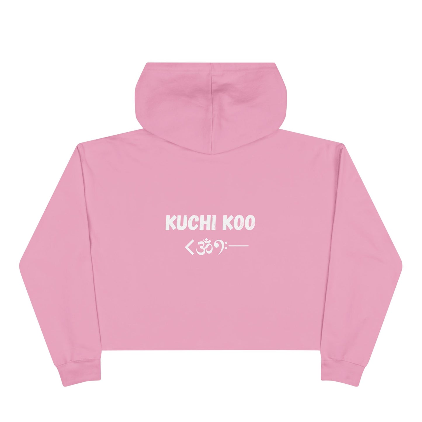 Casual Crop Hoodie - Kuchi koo Design for Comfortable Everyday Style