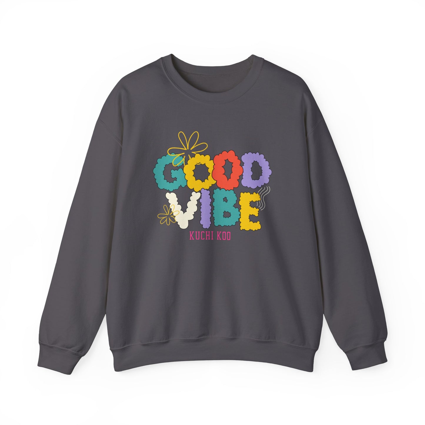 Good Vibe Unisex Heavy Blend™ Crewneck Sweatshirt