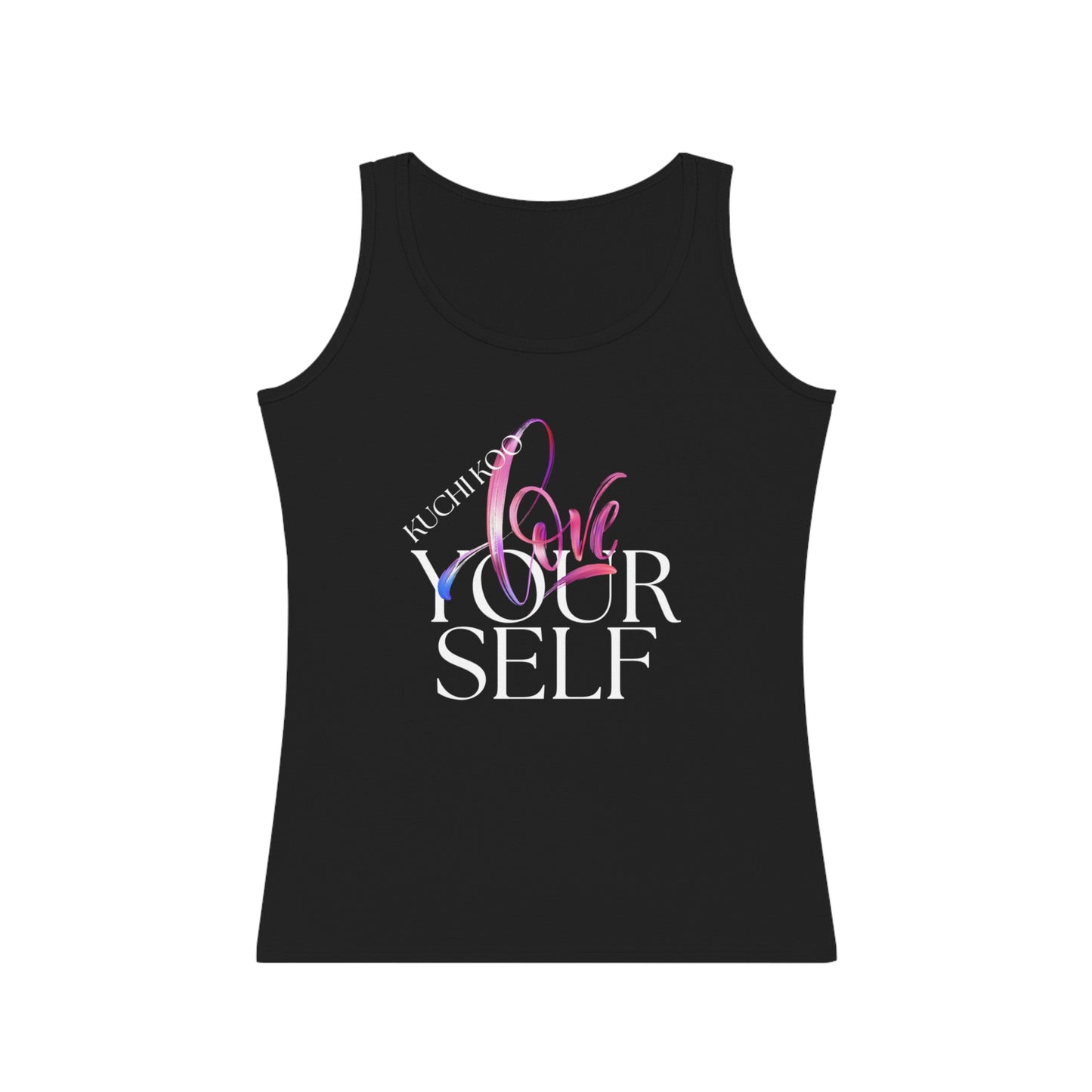 Love Script Women's Tank Top - Inspirational Summer Apparel