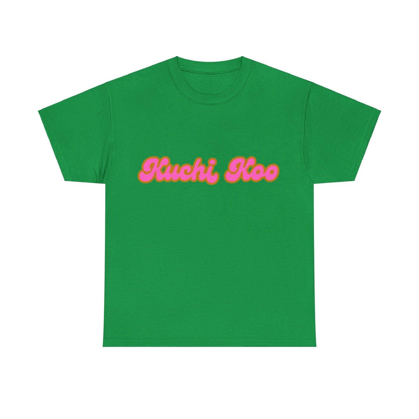 Retro 'Kuchi Koo' Unisex Heavy Cotton Tee - Fun and Trendy T-Shirt for Everyday Wear