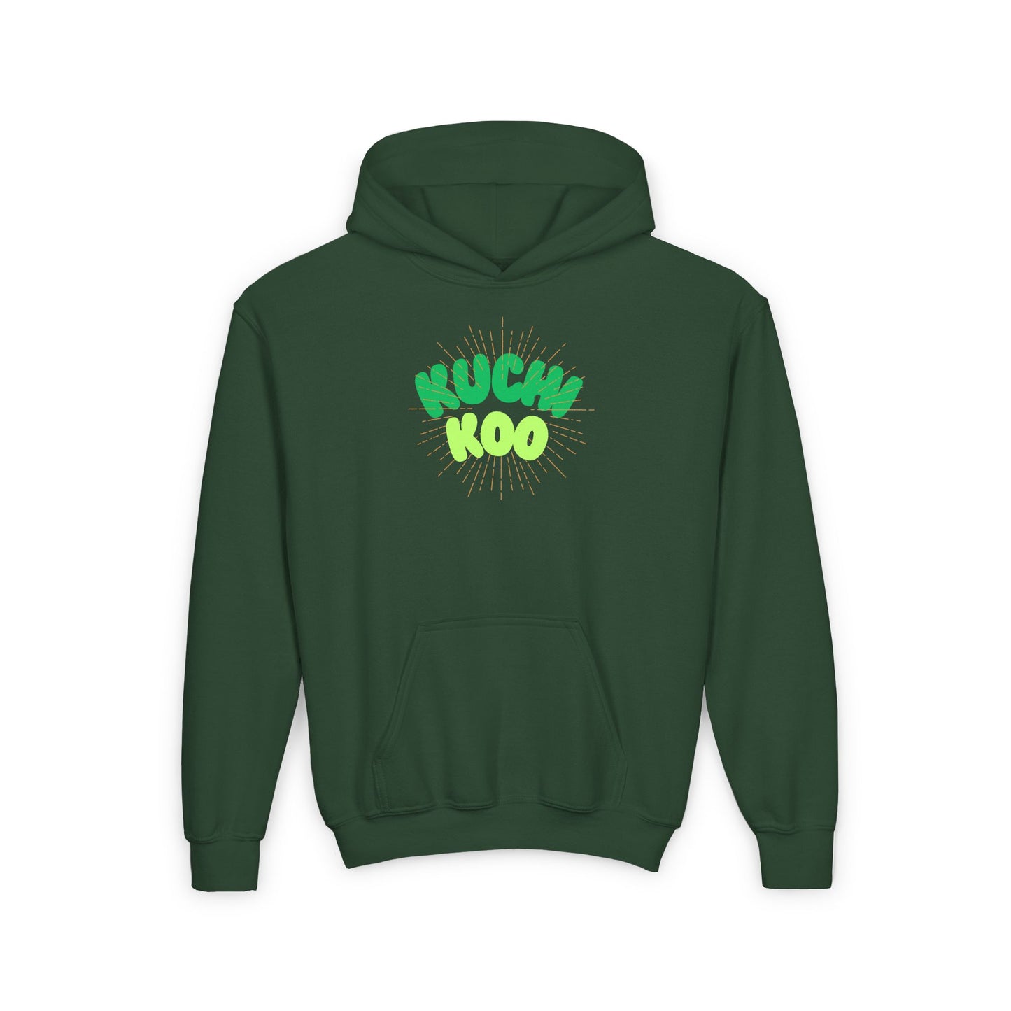 Kuchi Koo Youth Hoodie - Fun & Trendy Heavy Blend Sweatshirt for Kids