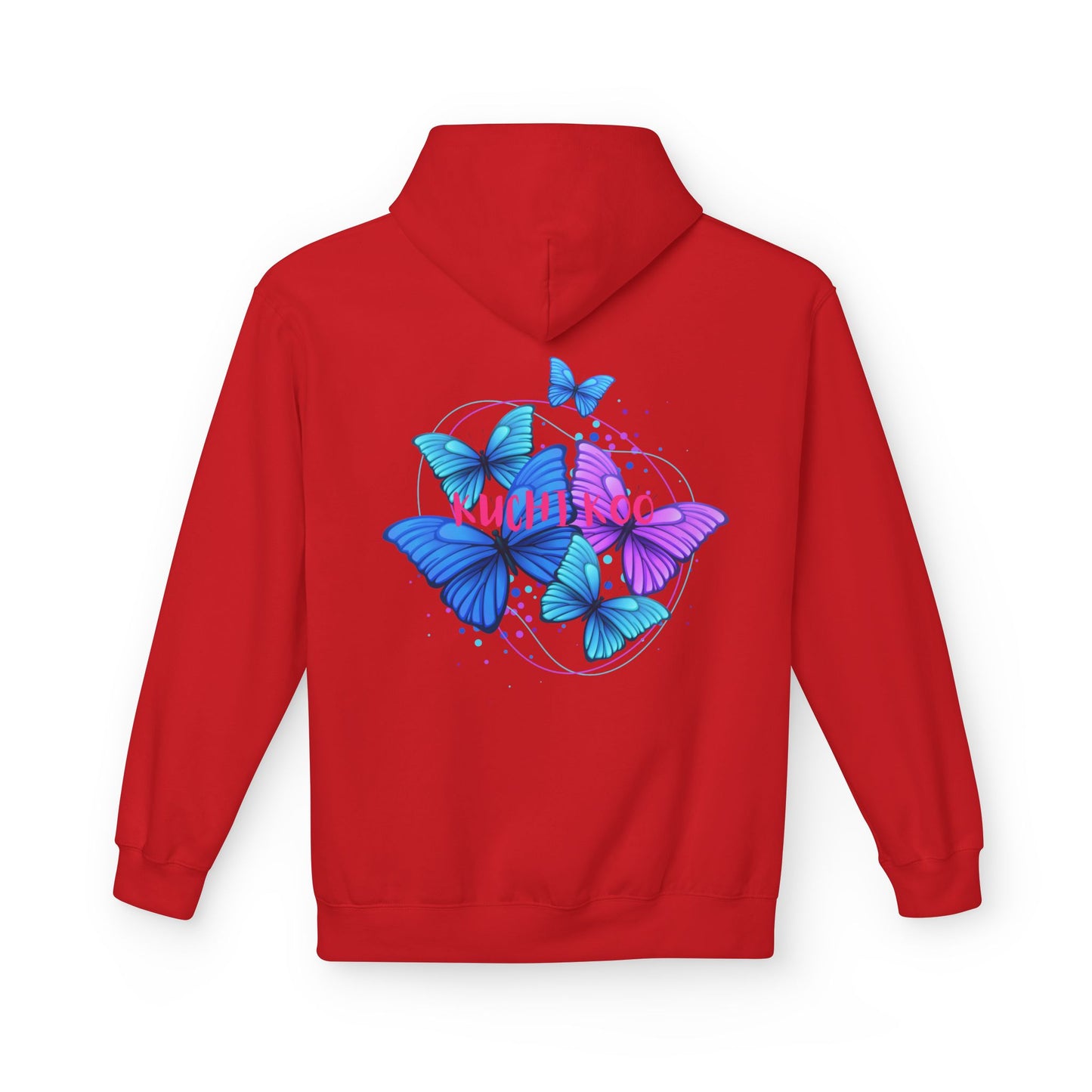 Butterfly Dreams Hoodie – Softstyle Fleece, Colorful & Vibrant Design