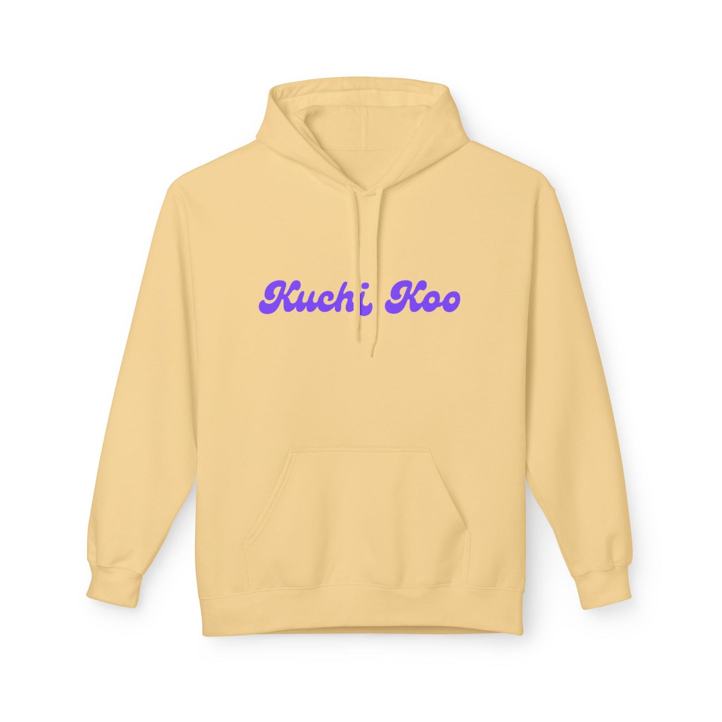 Cozy ‘Kuchi Koo’ Unisex Fleece Hoodie | Fun & Relaxed Style