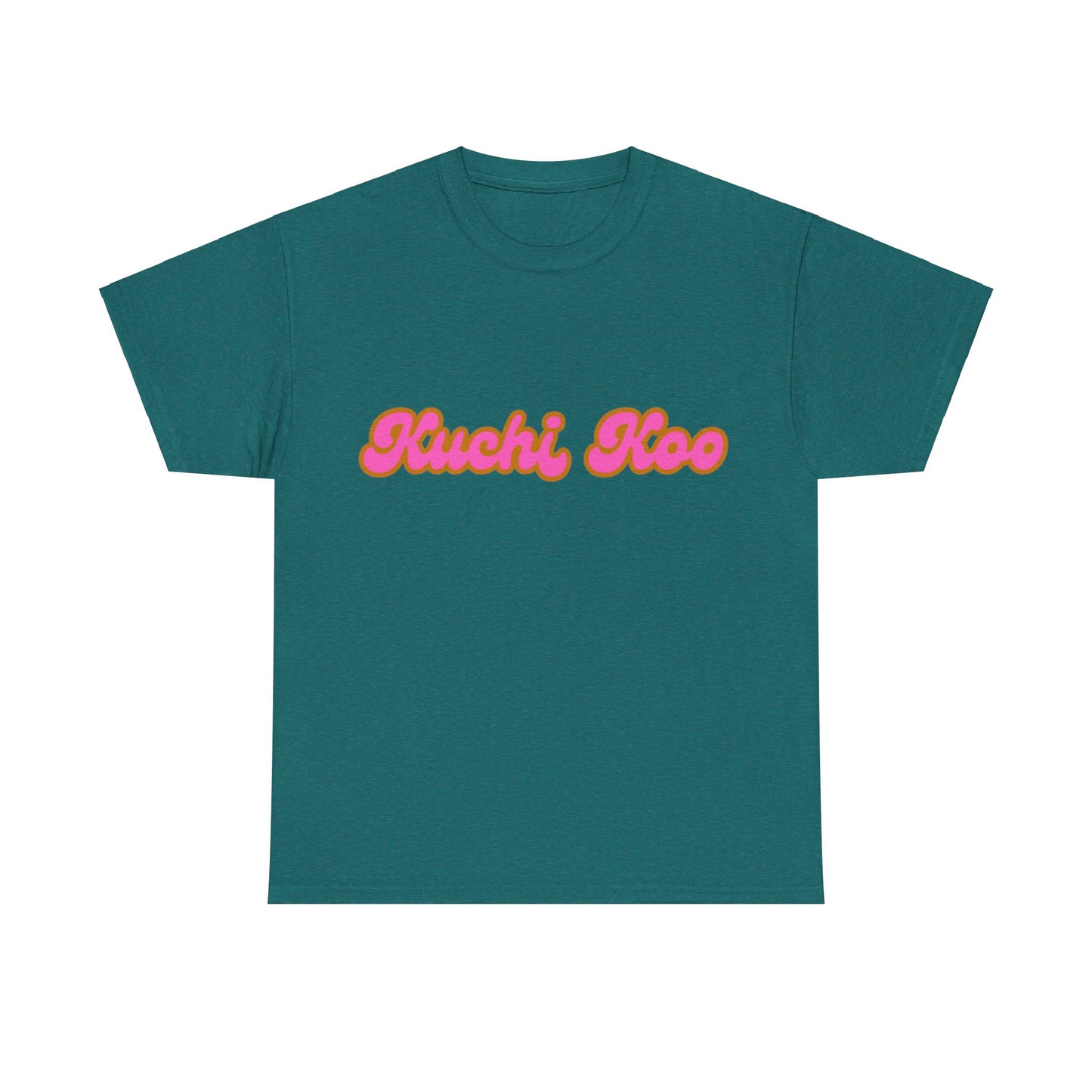 Retro 'Kuchi Koo' Unisex Heavy Cotton Tee - Fun and Trendy T-Shirt for Everyday Wear