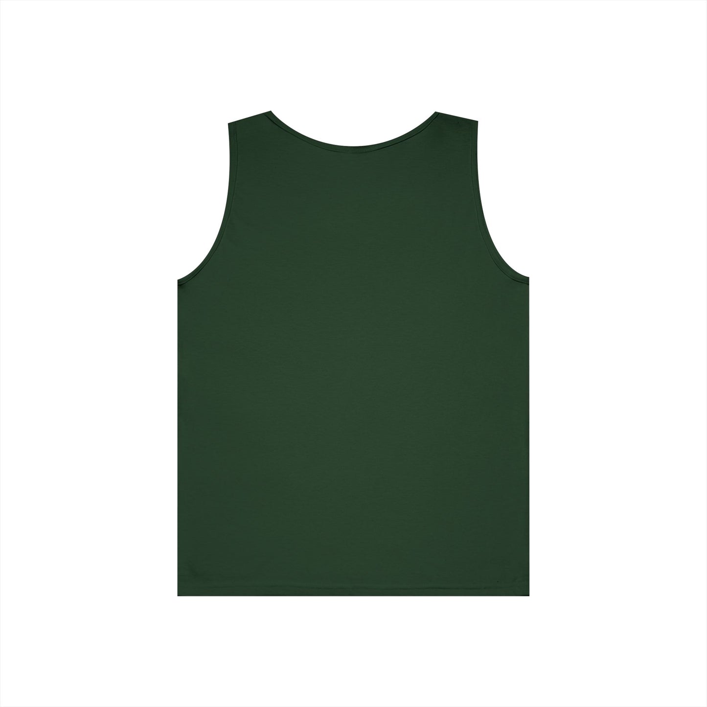 KUCHIKOO Floral Unisex Heavy Cotton Tank Top - Casual Summer Wear