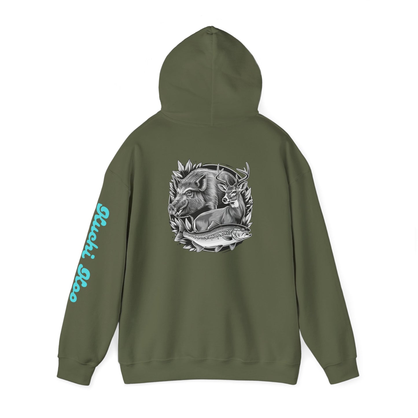 Nature-Inspired Unisex Heavy Blend™ Hooded Sweatshirt - Perfect for Outdoor Enthusiasts