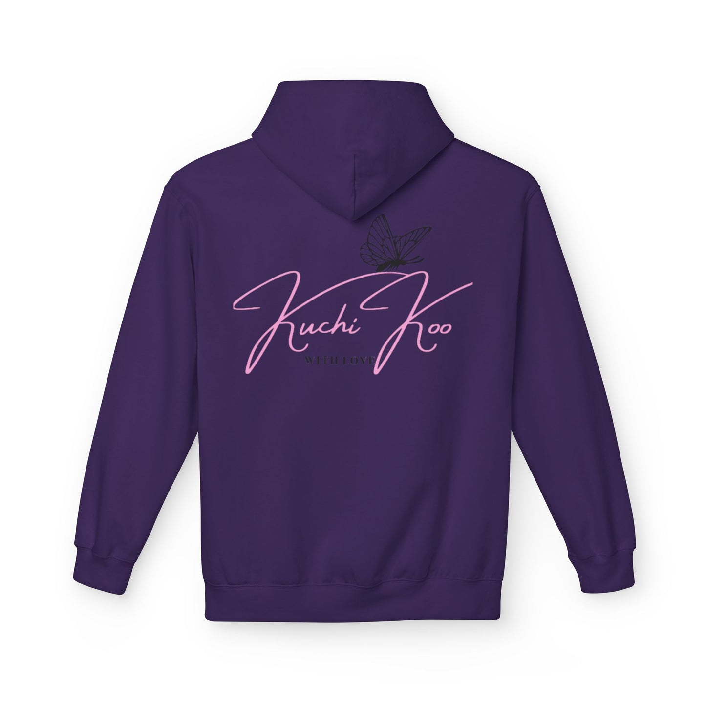 Kuchi Koo Butterfly Hoodie - Unisex Midweight Softstyle Fleece