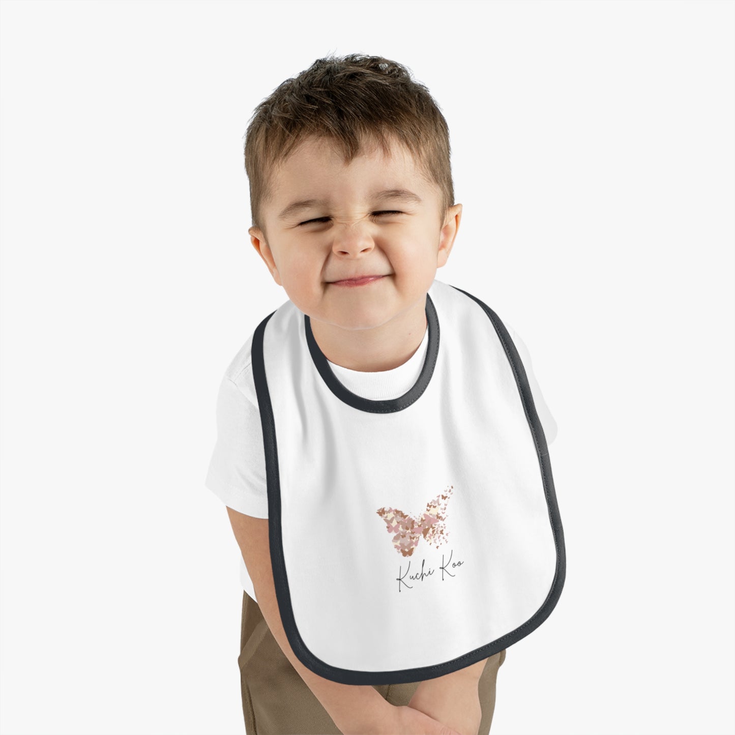 Butterfly Design Baby Bib