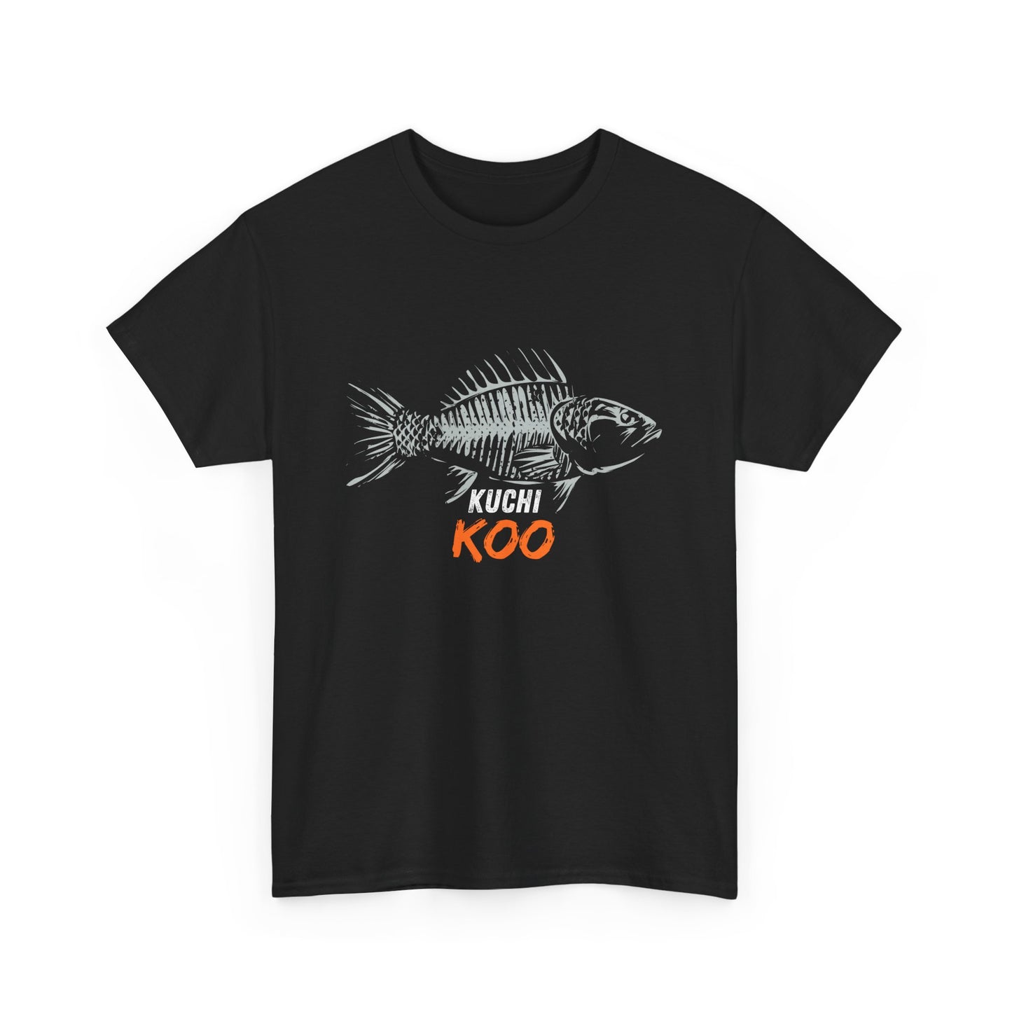 KOO Fish Graphic Unisex Heavy Cotton Tee - Casual Wear for Fish Enthusiasts