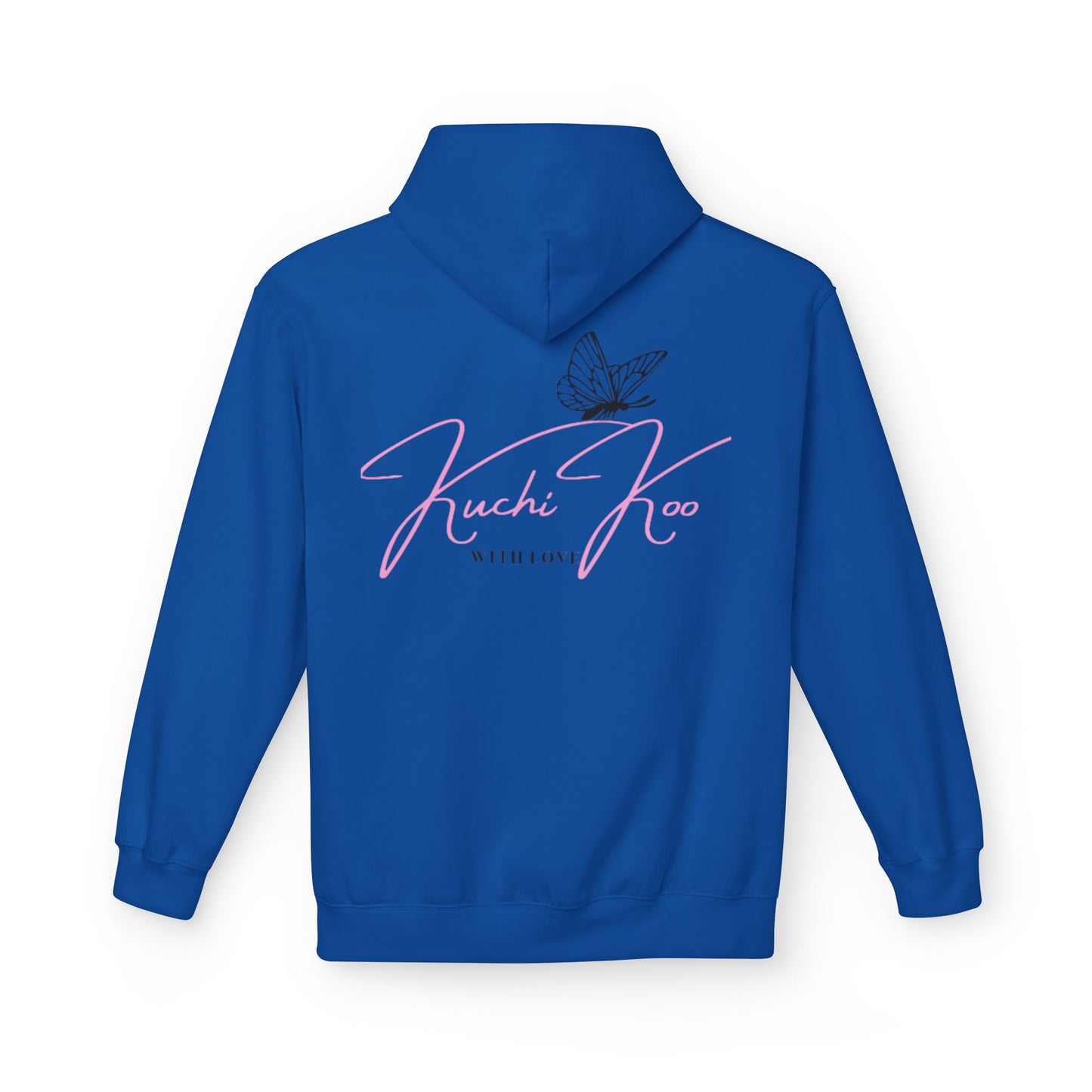 Kuchi Koo Butterfly Hoodie - Unisex Midweight Softstyle Fleece