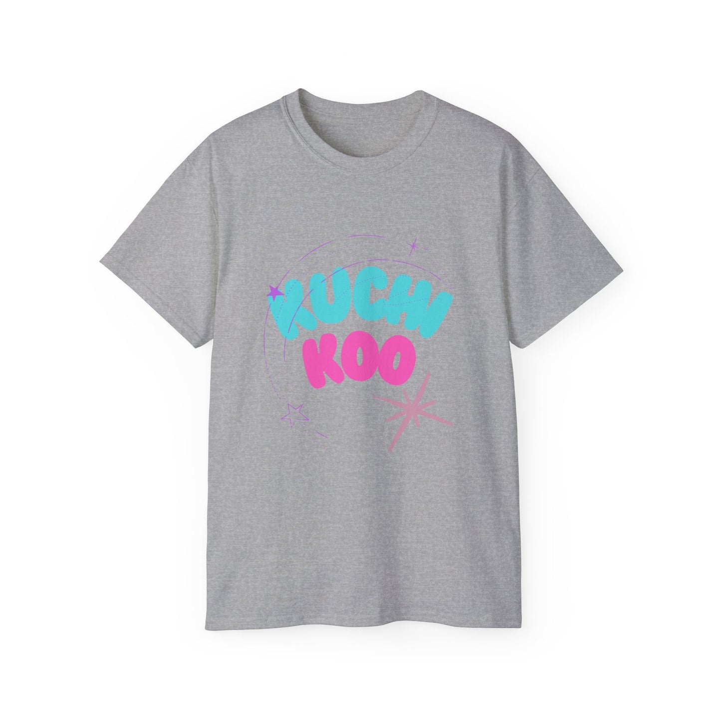 Kuchi Koo Unisex Ultra Cotton Tee - Fun Retro Style T-Shirt for Everyday Wear
