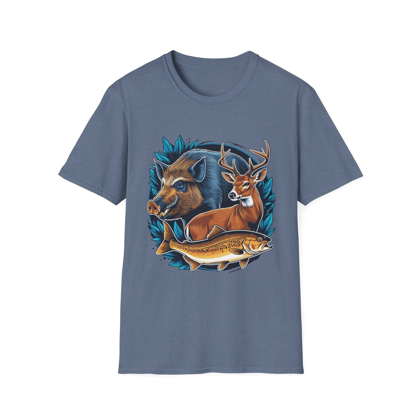 The BIG 3 Softstyle T-Shirt Hunting design
