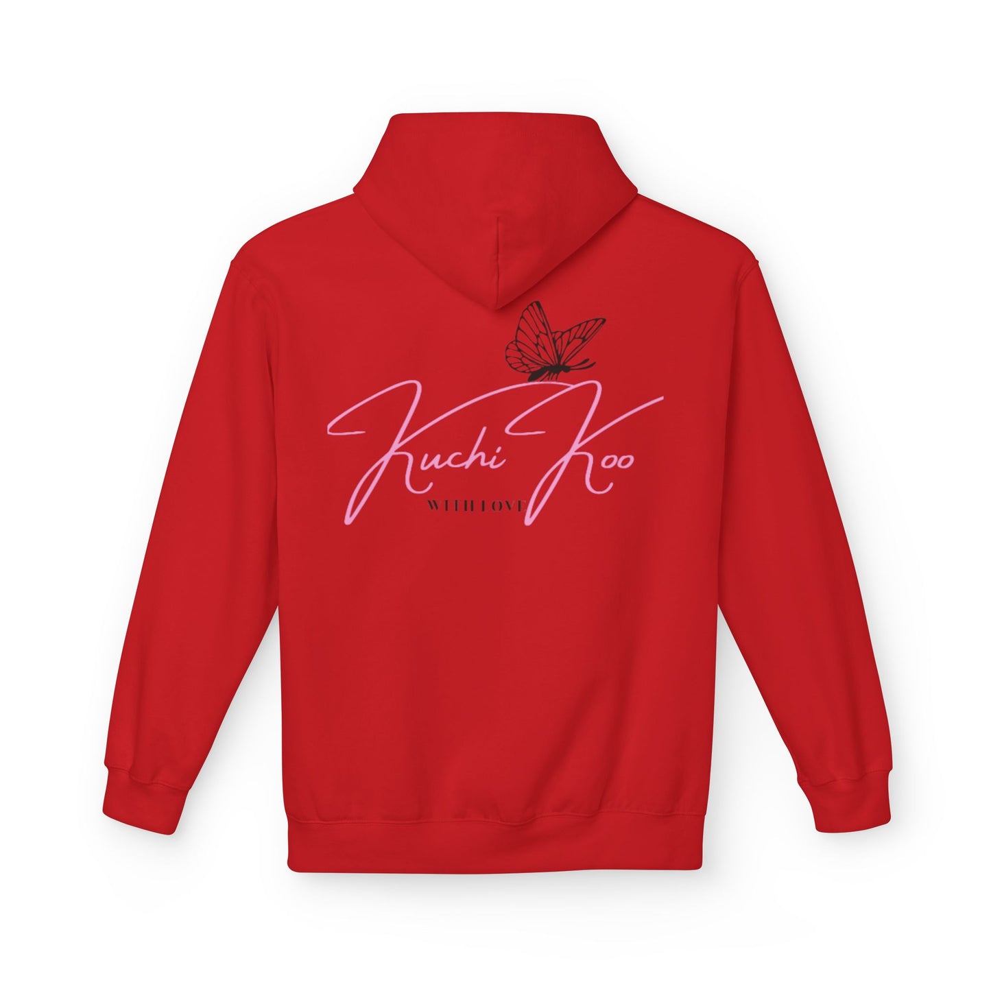 Kuchi Koo Butterfly Hoodie - Unisex Midweight Softstyle Fleece
