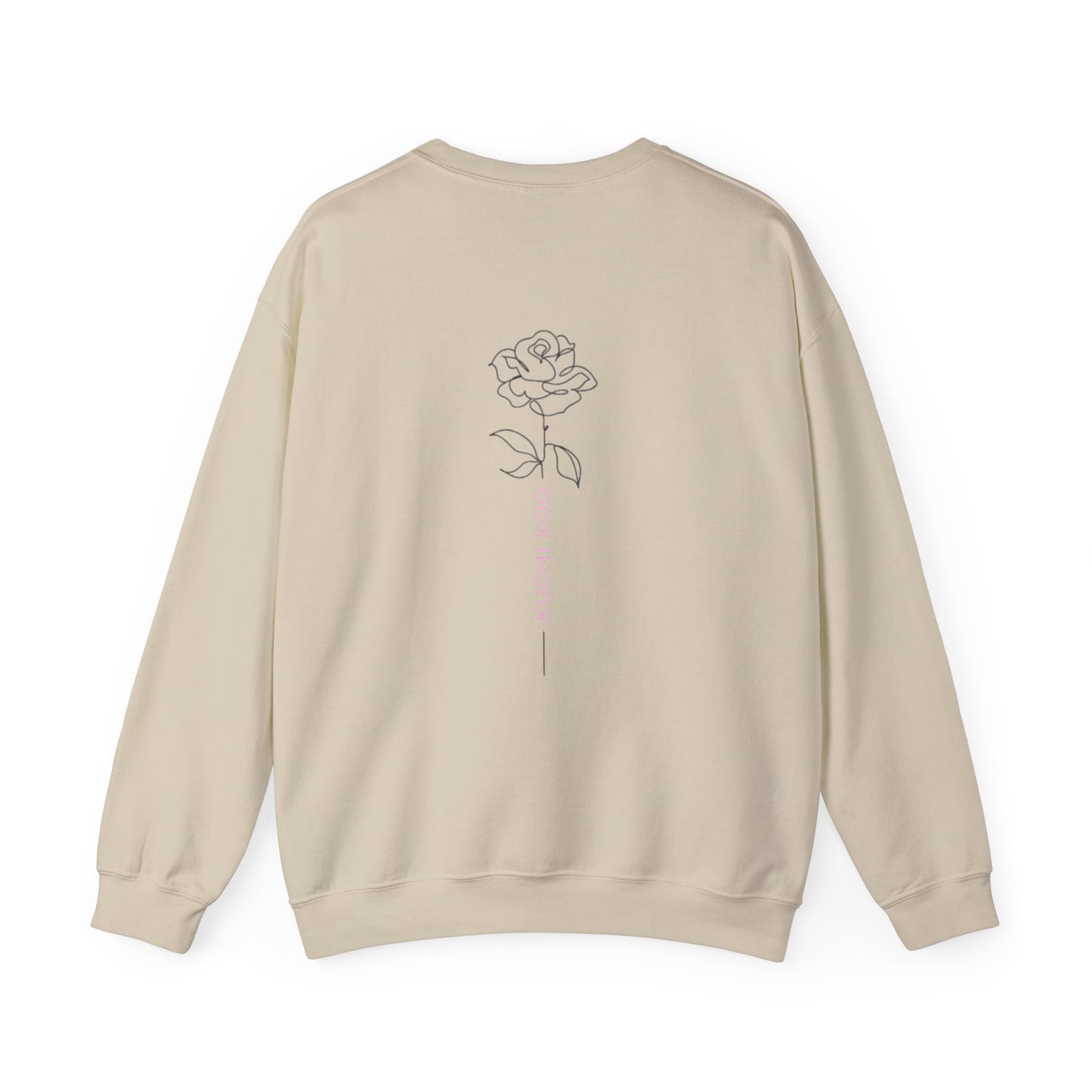 Crewneck Sweatshirt - Floral Rose Design, Cozy and Stylish for Everyday