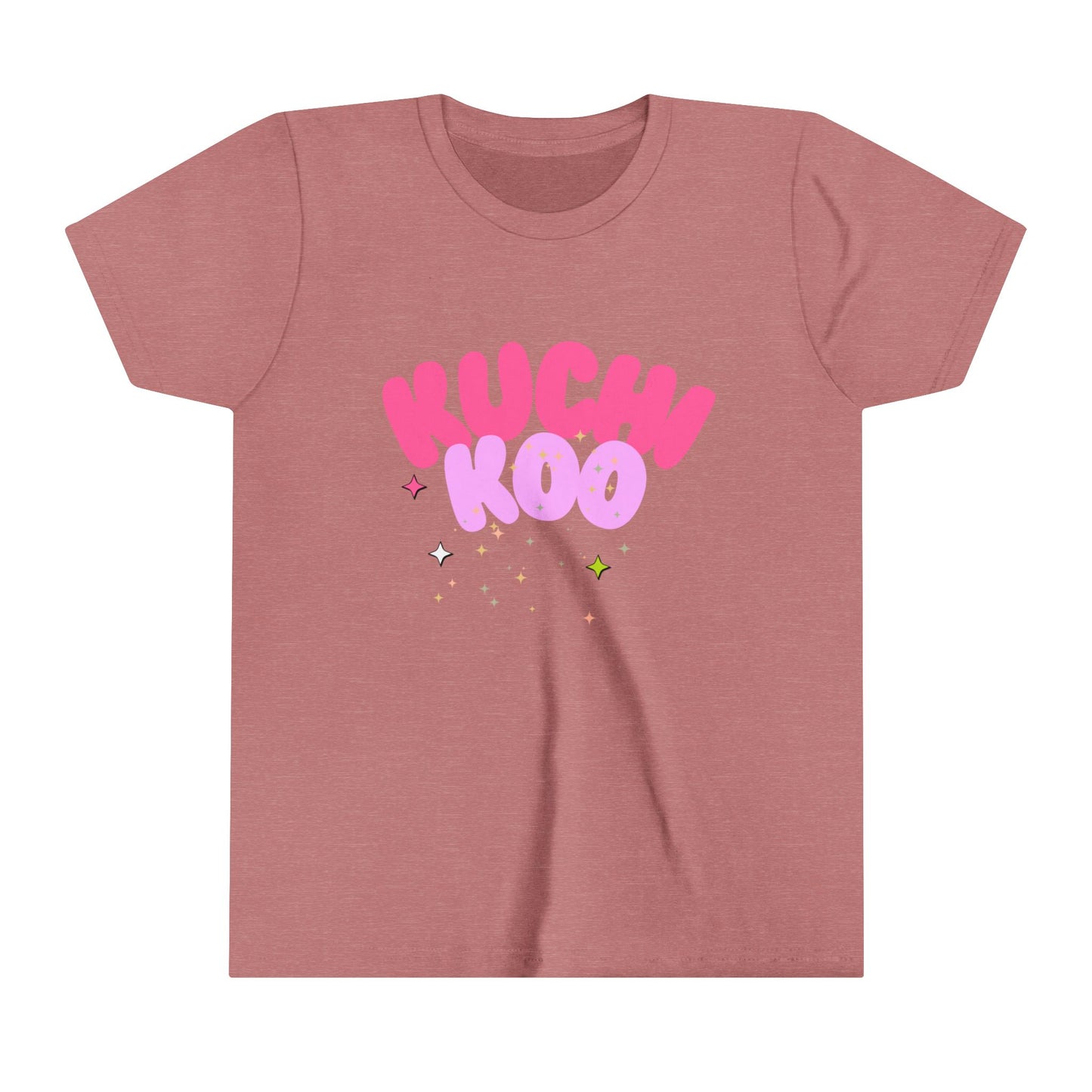 KUCHI KOO Youth Short Sleeve Tee - Fun & Colorful T-Shirt for Kids