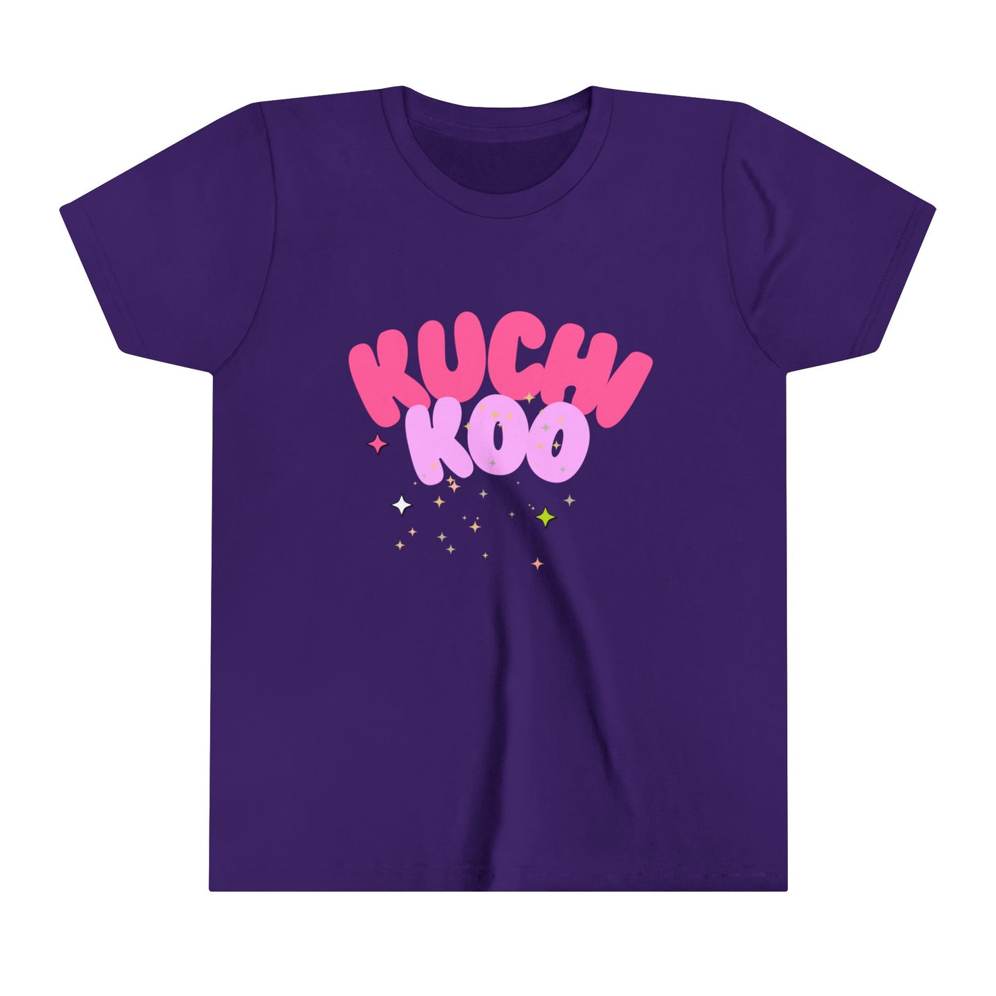KUCHI KOO Youth Short Sleeve Tee - Fun & Colorful T-Shirt for Kids