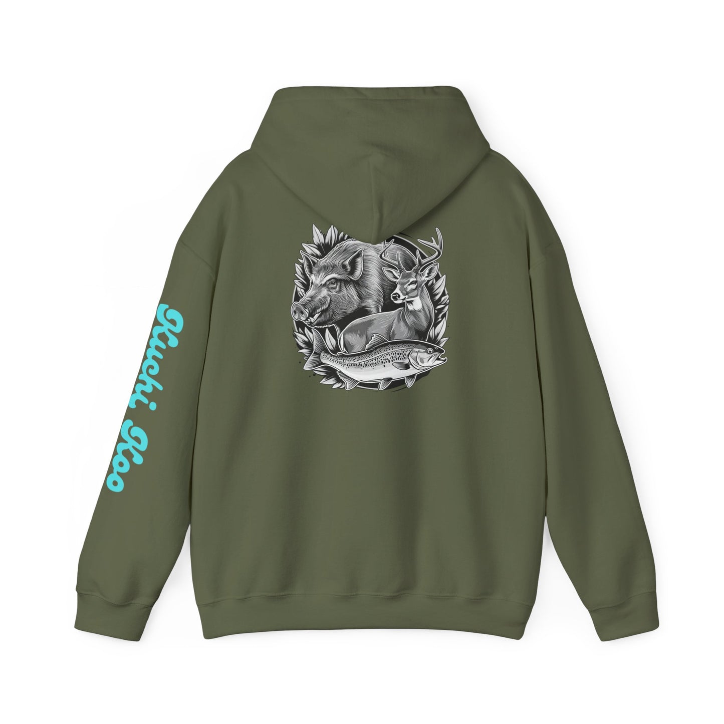 Nature-Inspired Unisex Heavy Blend™ Hooded Sweatshirt - Perfect for Outdoor Enthusiasts