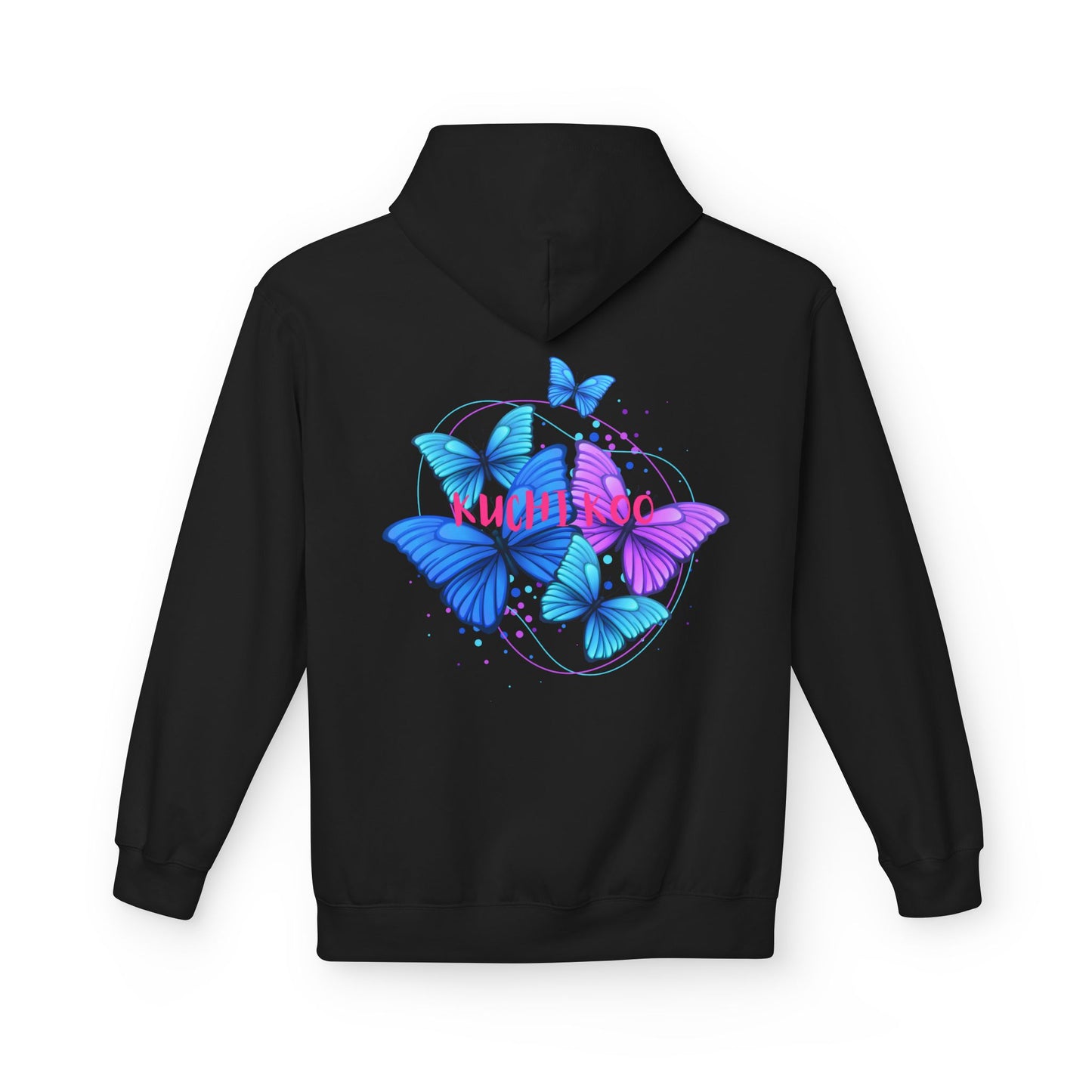 Butterfly Dreams Hoodie – Softstyle Fleece, Colorful & Vibrant Design