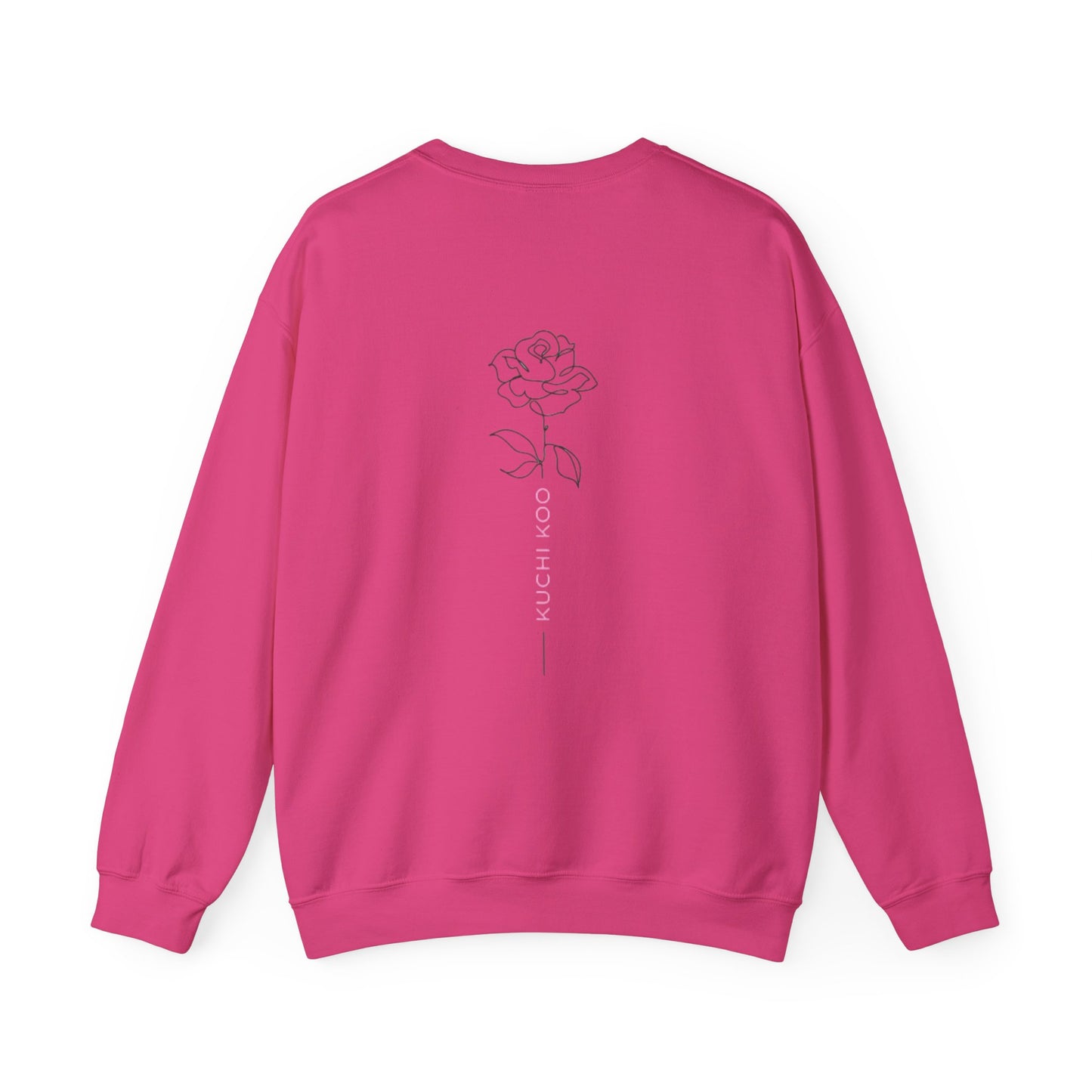 Crewneck Sweatshirt - Floral Rose Design, Cozy and Stylish for Everyday
