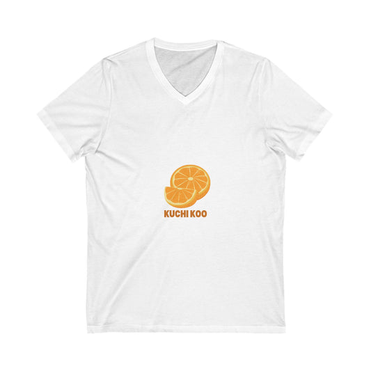 Kuchi Koo Citrus V-Neck Tee for Fun Lovers