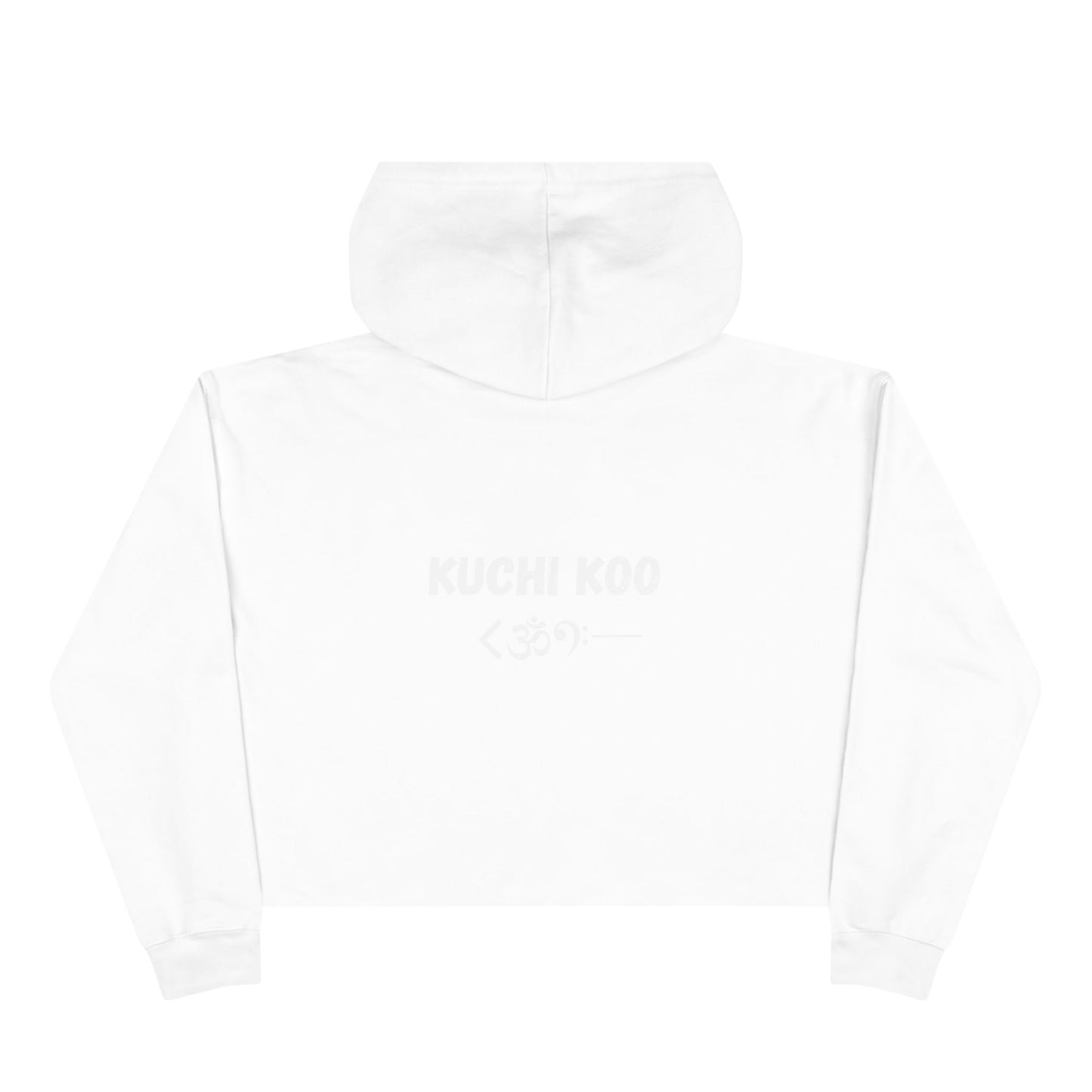 Casual Crop Hoodie - Kuchi koo Design for Comfortable Everyday Style