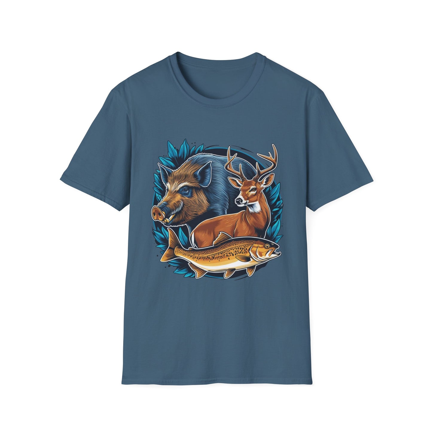 The BIG 3 Softstyle T-Shirt Hunting design