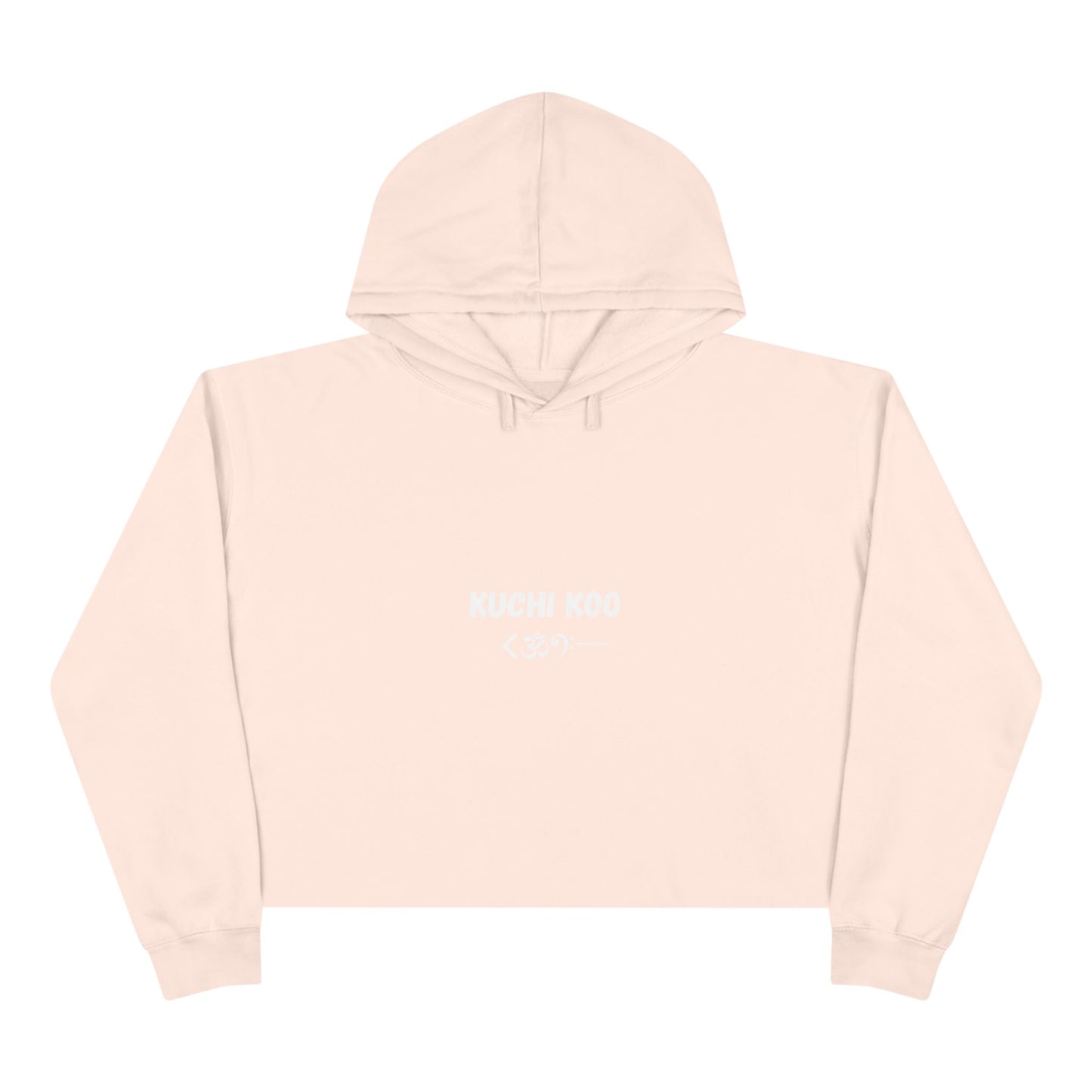 Casual Crop Hoodie - Kuchi koo Design for Comfortable Everyday Style
