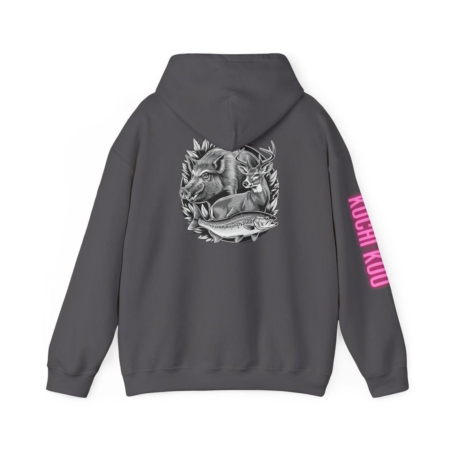 Adventure Animal Hoodie - Unisex Heavy Blend™ with Graphic Design