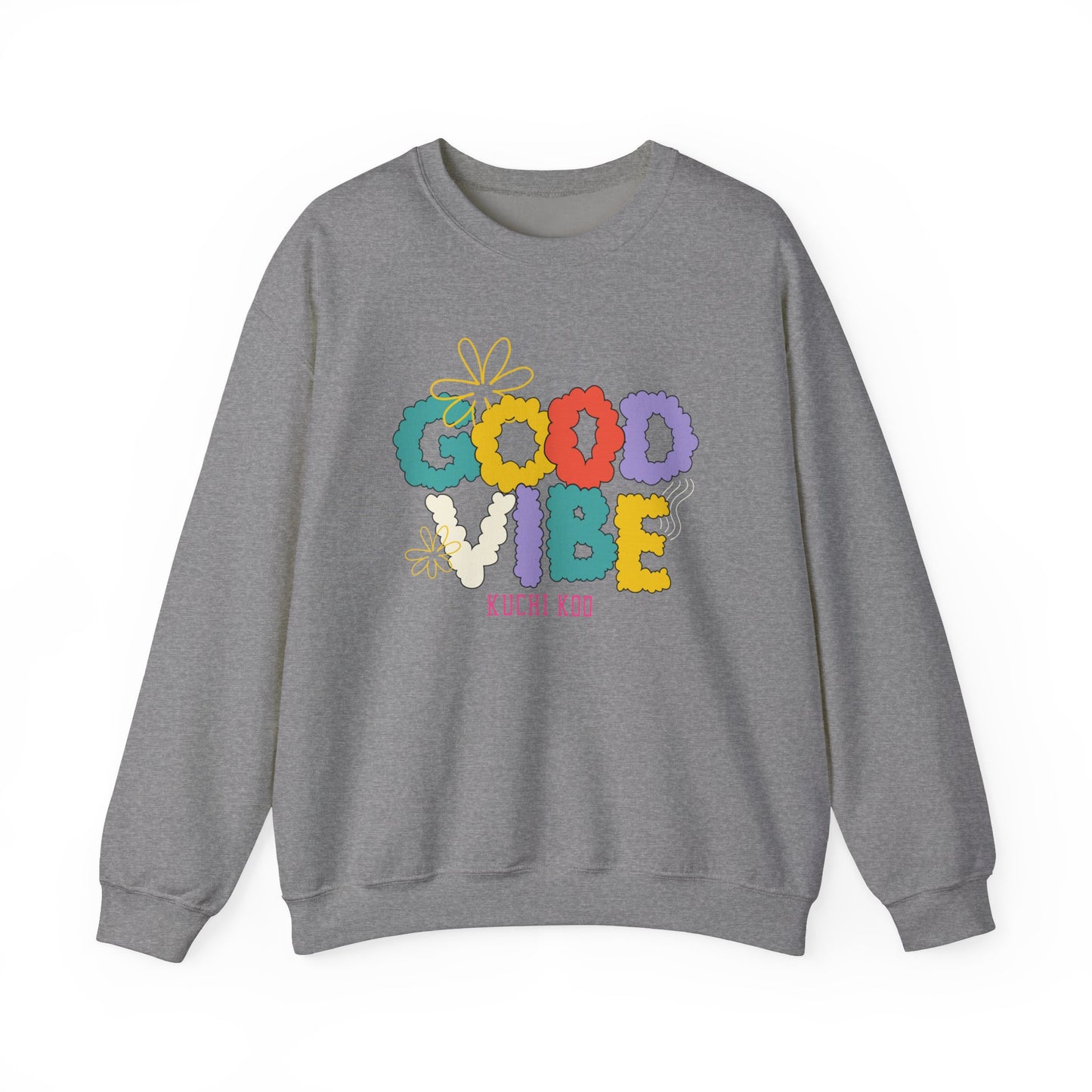Good Vibe Unisex Heavy Blend™ Crewneck Sweatshirt