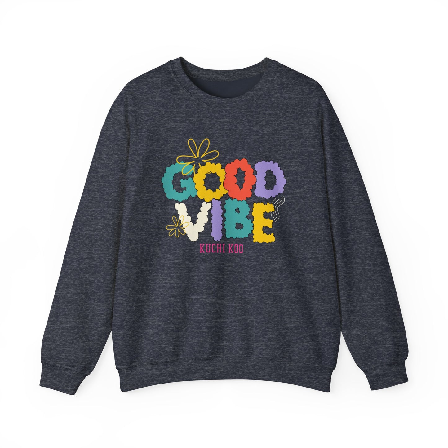 Good Vibe Unisex Heavy Blend™ Crewneck Sweatshirt