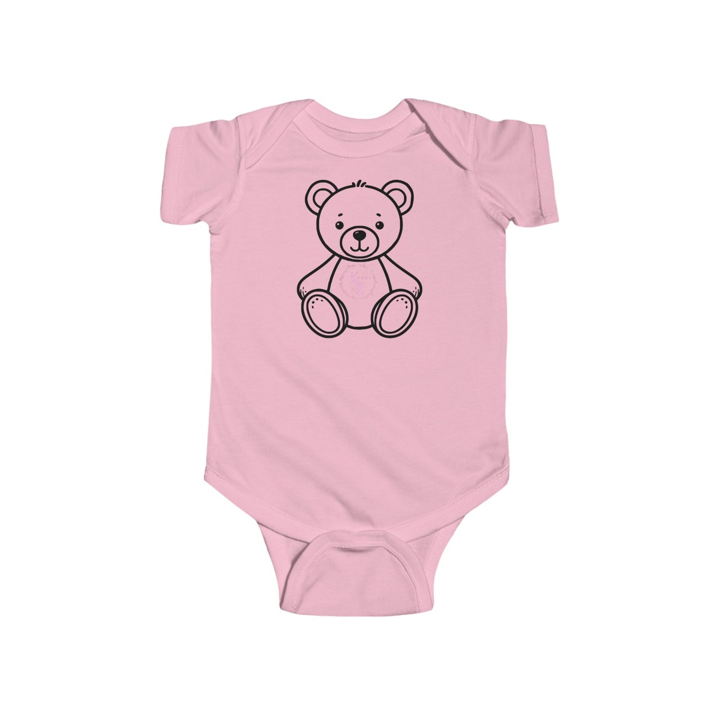 Cute Toddler Bear Bodysuit - Adorable Green Baby Outfit for Newborns