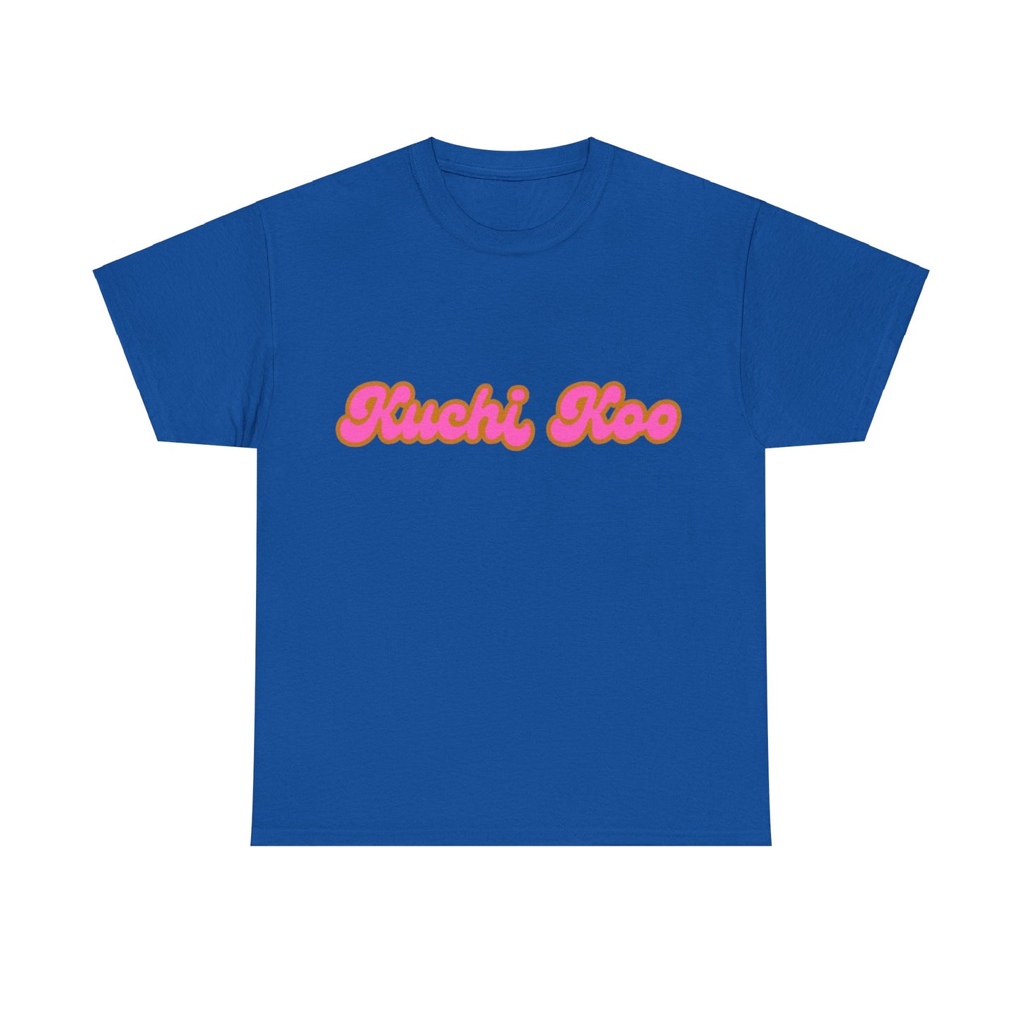 Retro 'Kuchi Koo' Unisex Heavy Cotton Tee - Fun and Trendy T-Shirt for Everyday Wear