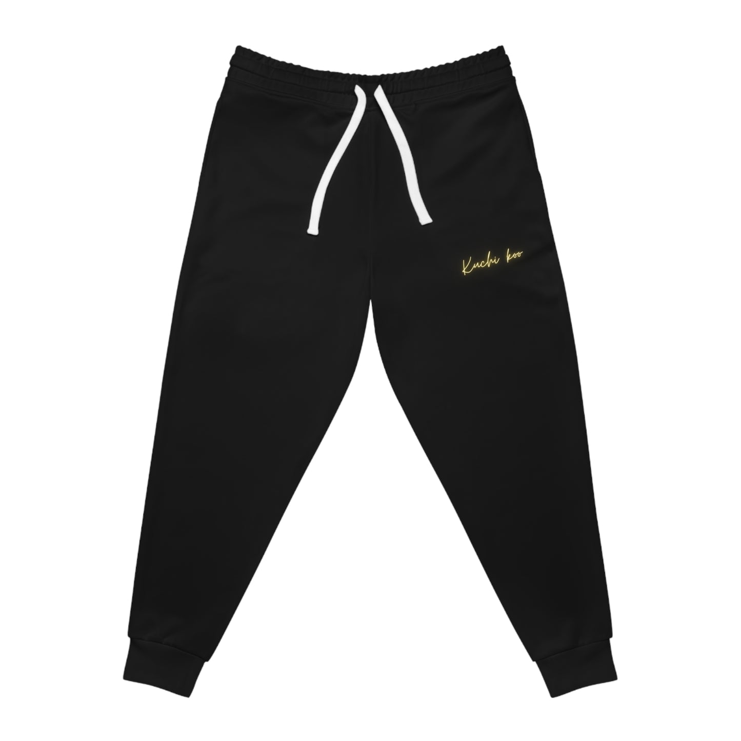 Kuchi Koo Athletic Joggers - Comfortable Black Joggers for Trendy Athletes