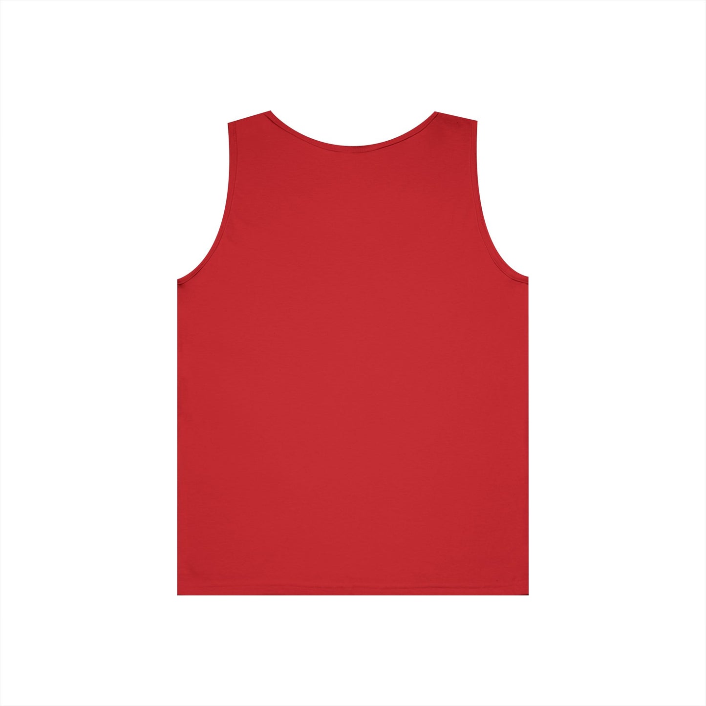 KUCHIKOO Floral Unisex Heavy Cotton Tank Top - Casual Summer Wear
