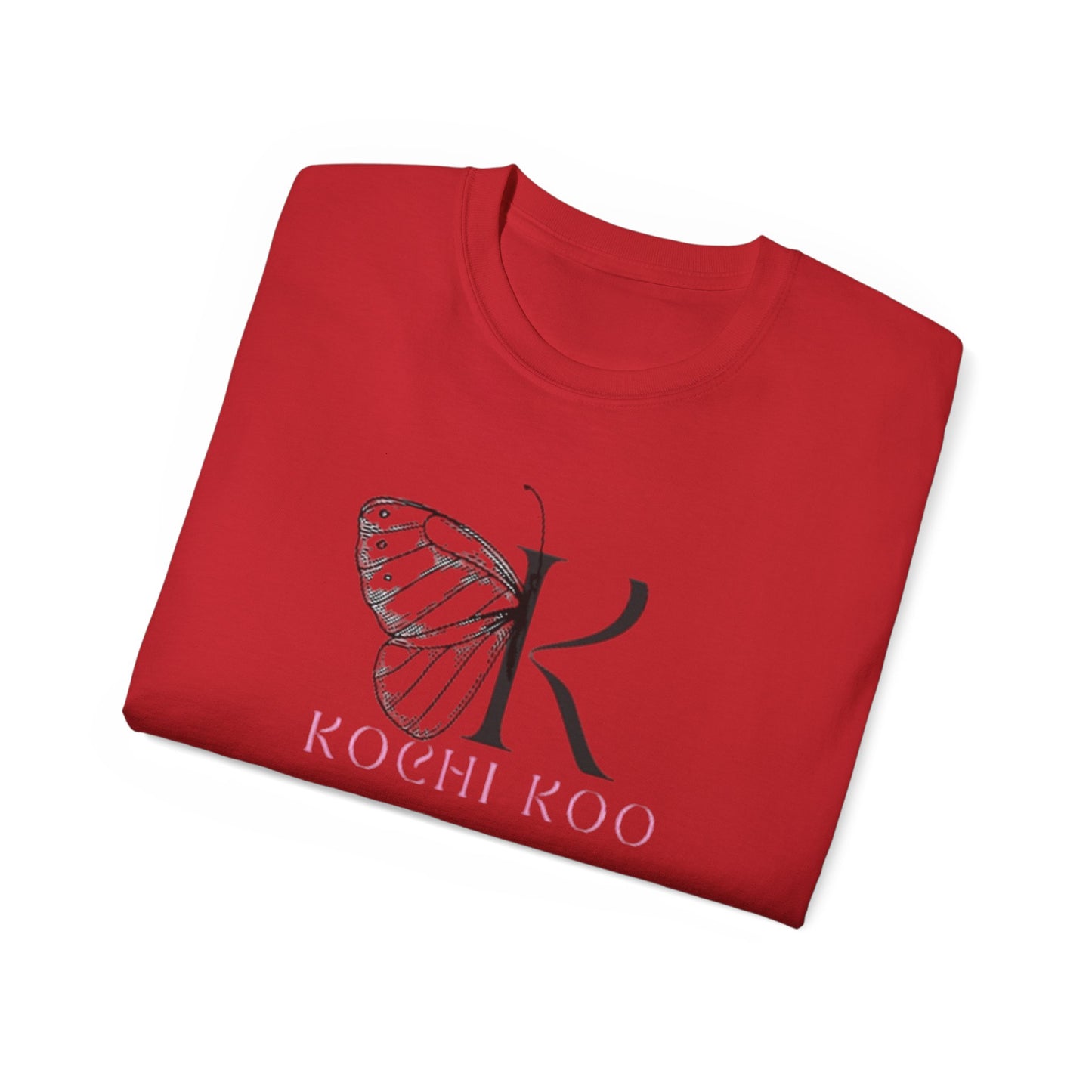 Kochi Koo Butterfly Unisex Ultra Cotton Tee - Comfortable & Stylish Shirt for Nature Lovers