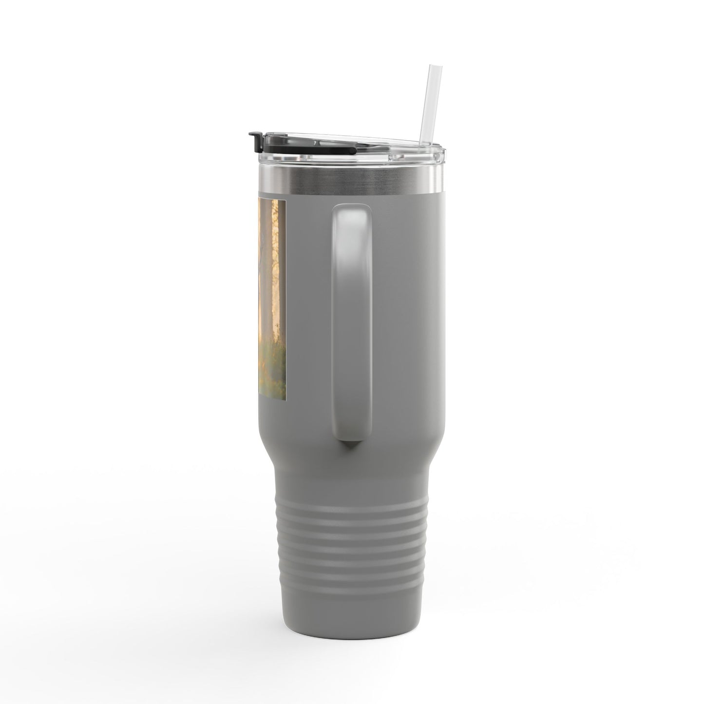 Wildlife Insulated Travel Mug - 40oz with Deer Design